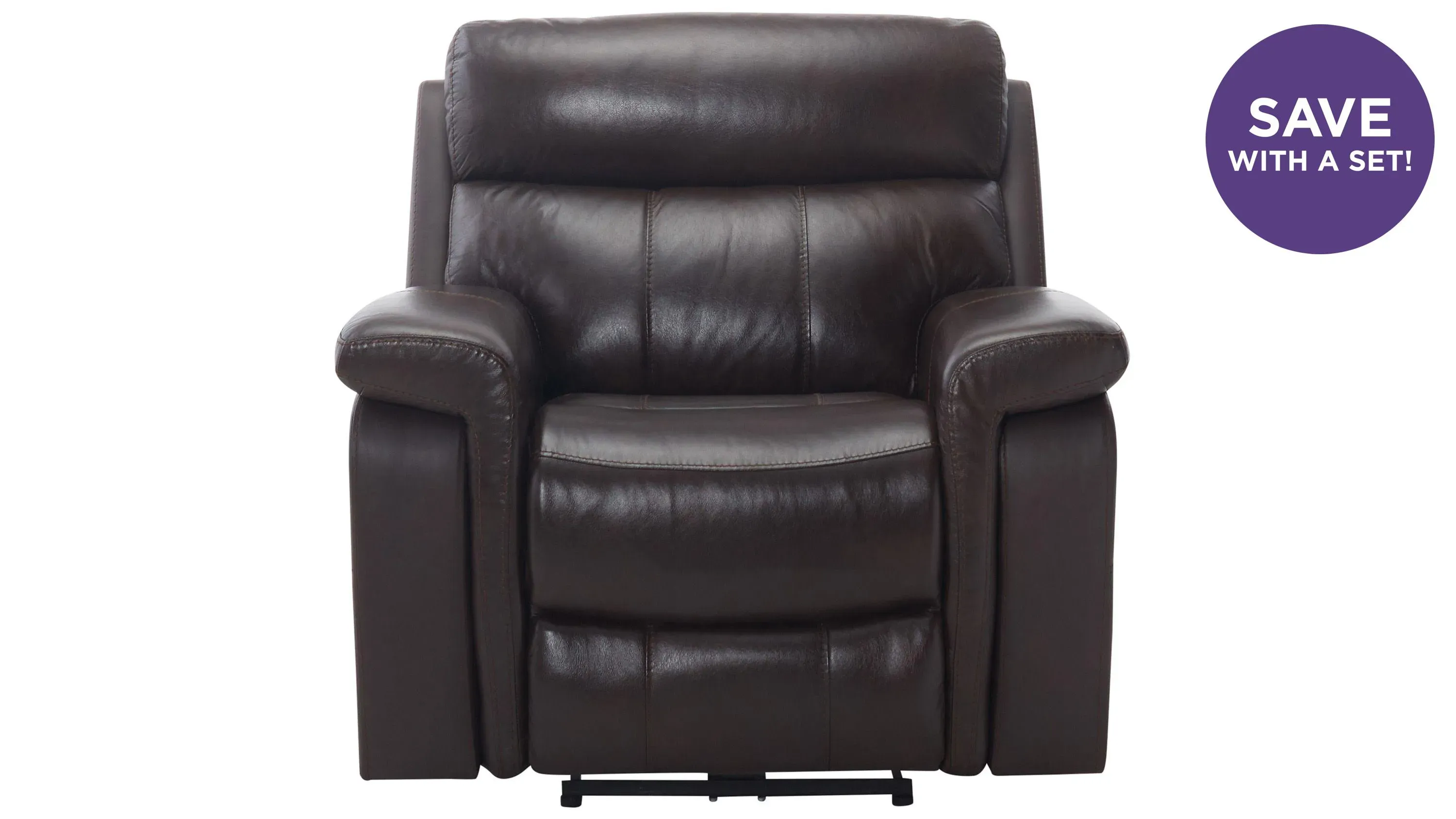 サンライオンページ Xander Leather Power Recliner | Raymour & Flanigan