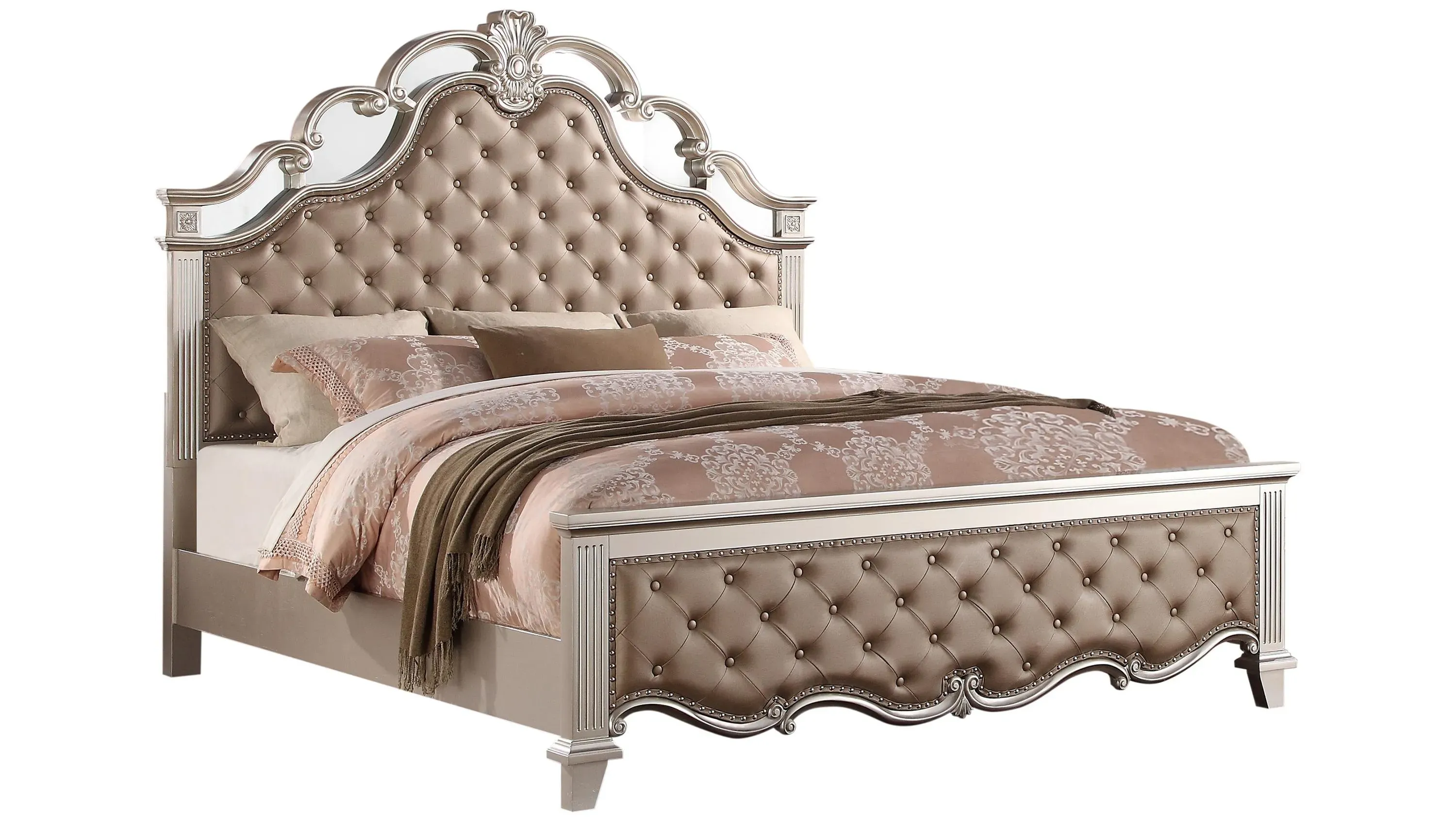 ●KING RON-E-RON レア Union City Upholstered Bed | Raymour & Flanigan