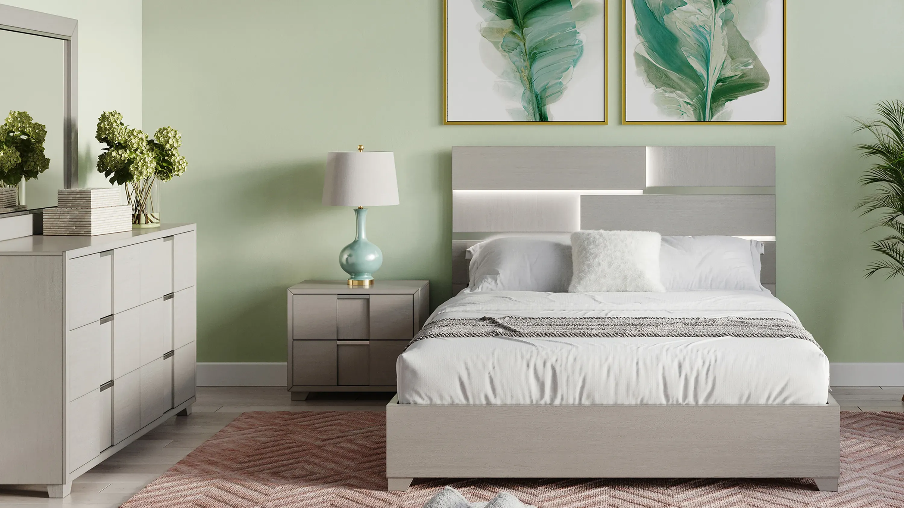 Alara 4-pc. Bedroom Set | Raymour & Flanigan
