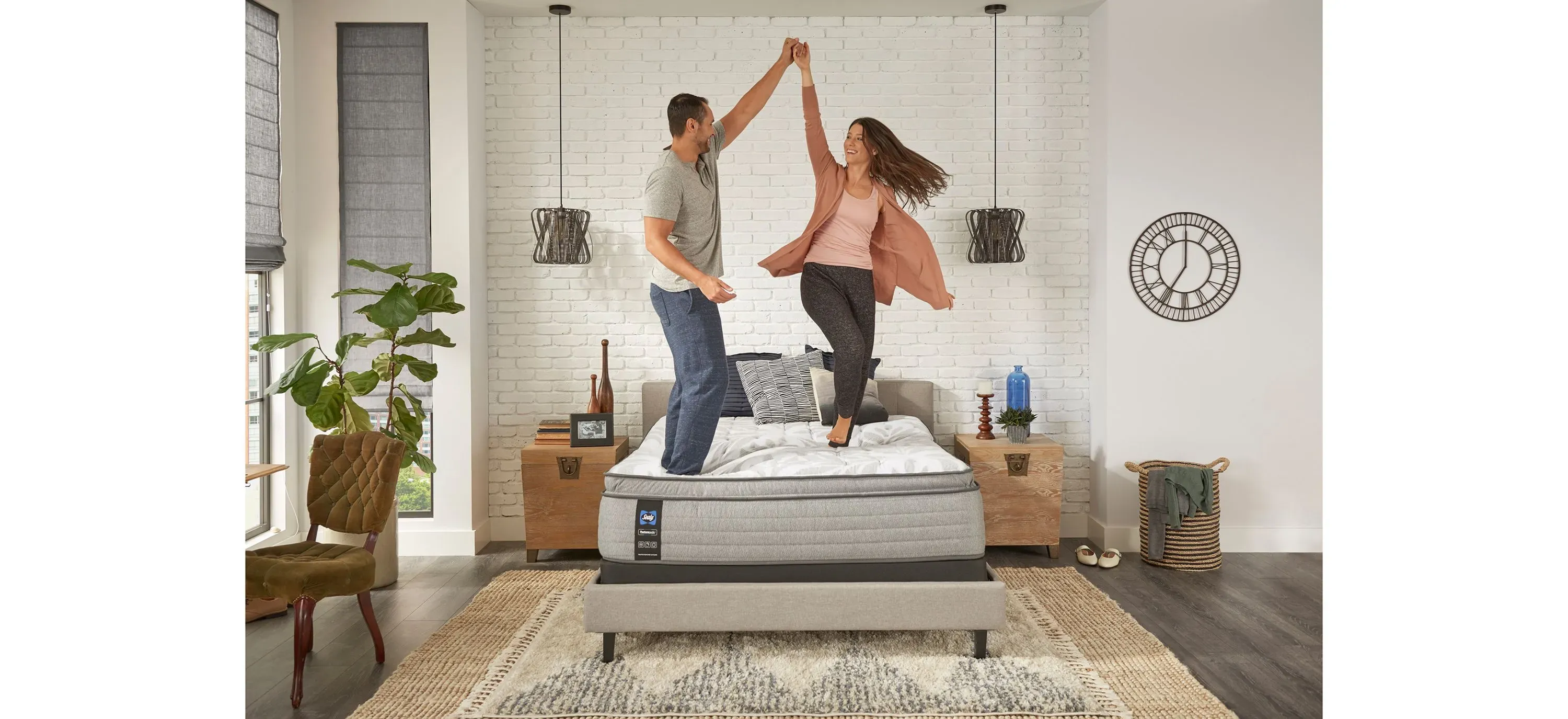 Sealy Posturepedic Mohegan Bluffs Medium Euro Pillow Top Mattress
