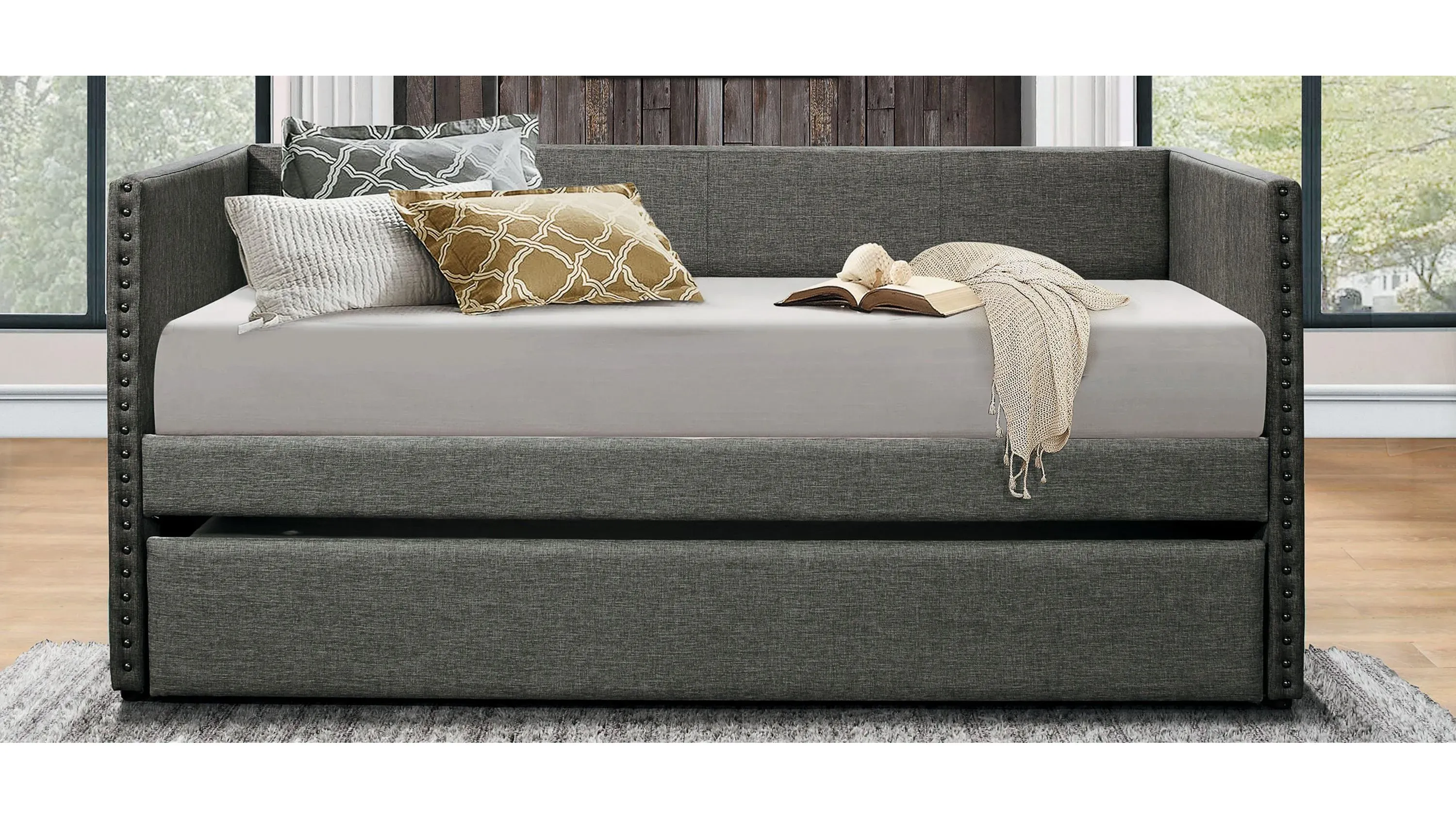 Tia Twin Daybed with Trundle