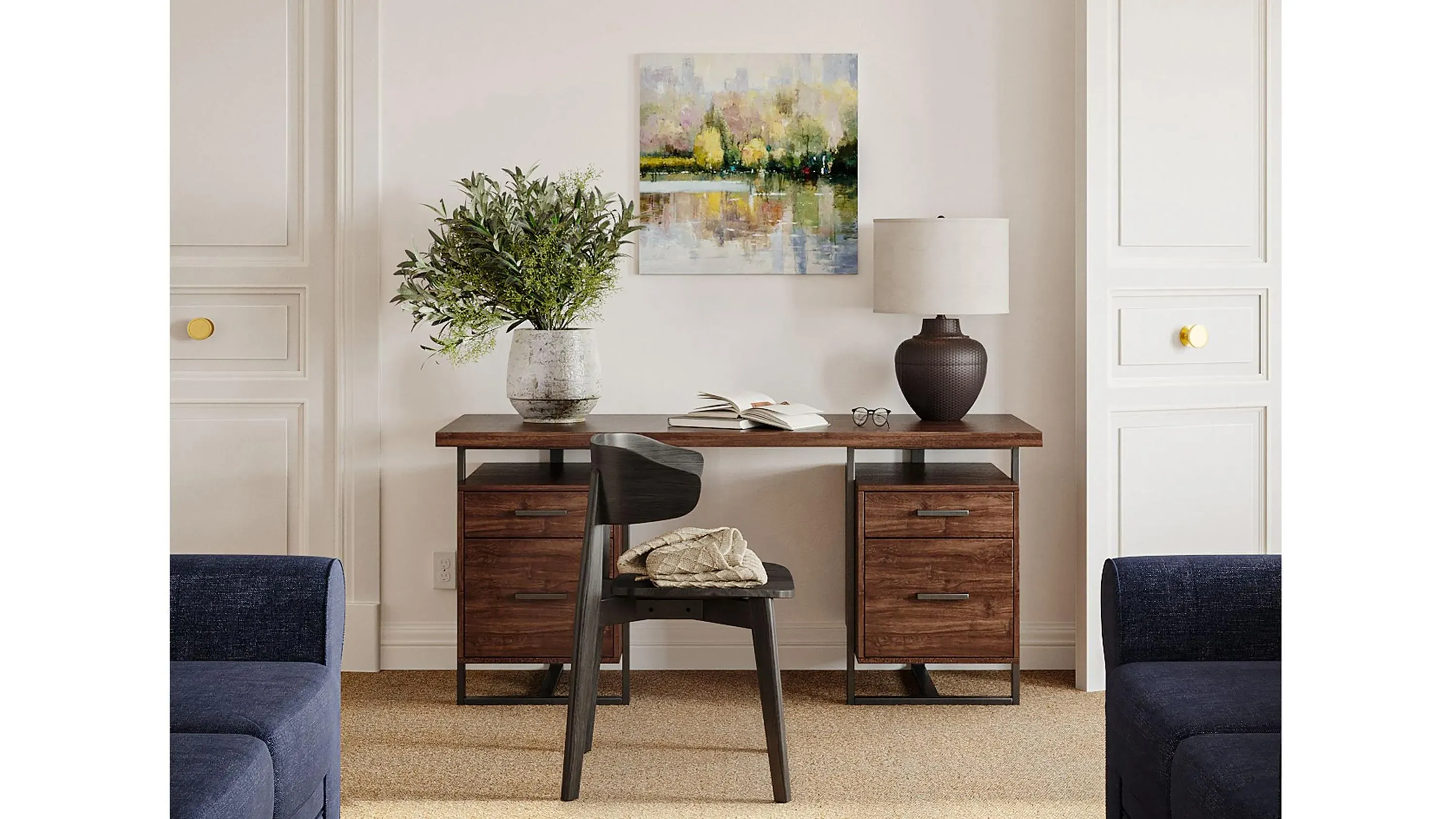 DEBELAH MORGAN カセットテープR&B Chester Writing Desk | Raymour & Flanigan