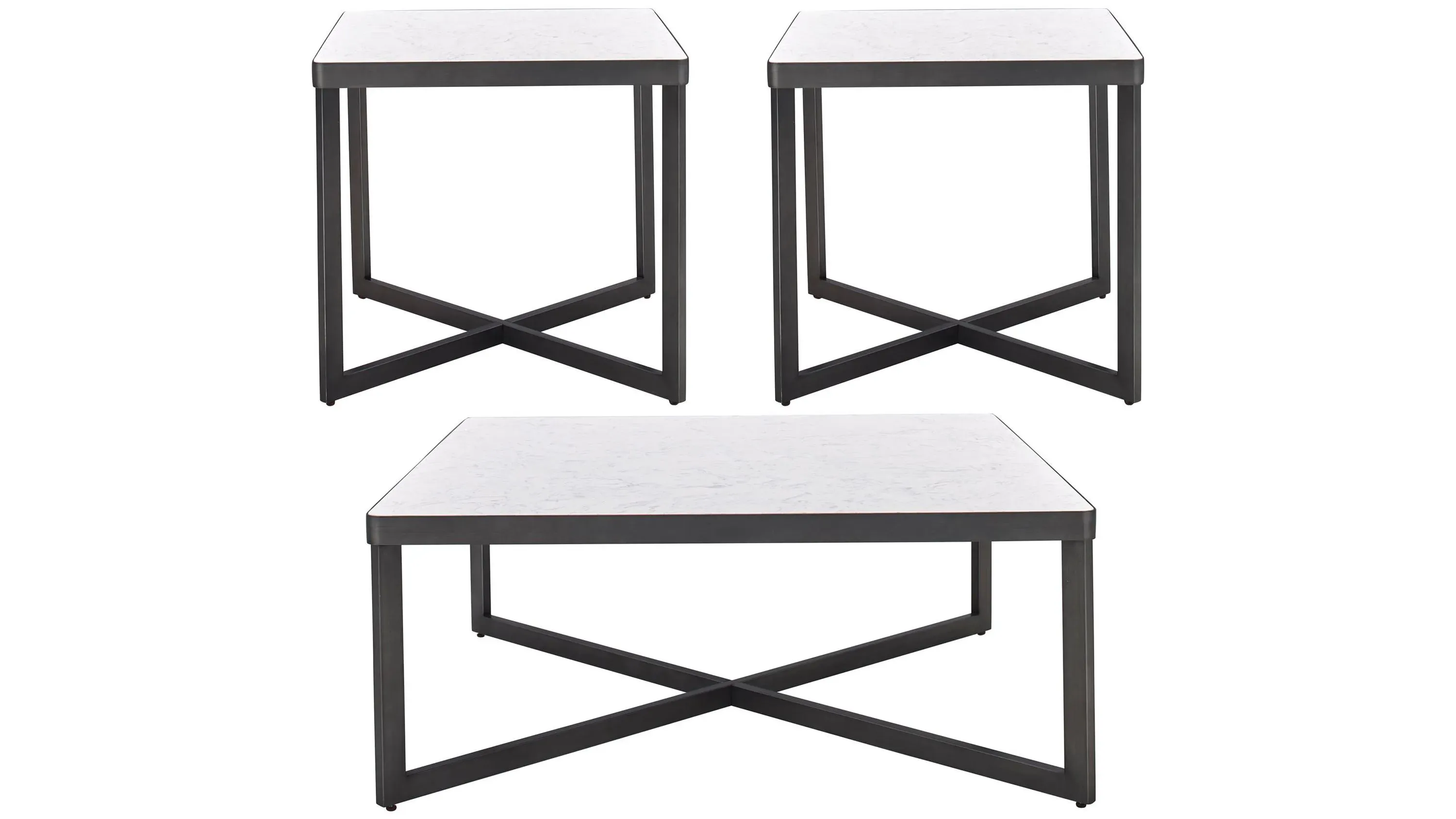 Tarick 3 pc. Cocktail Table Set Raymour Flanigan