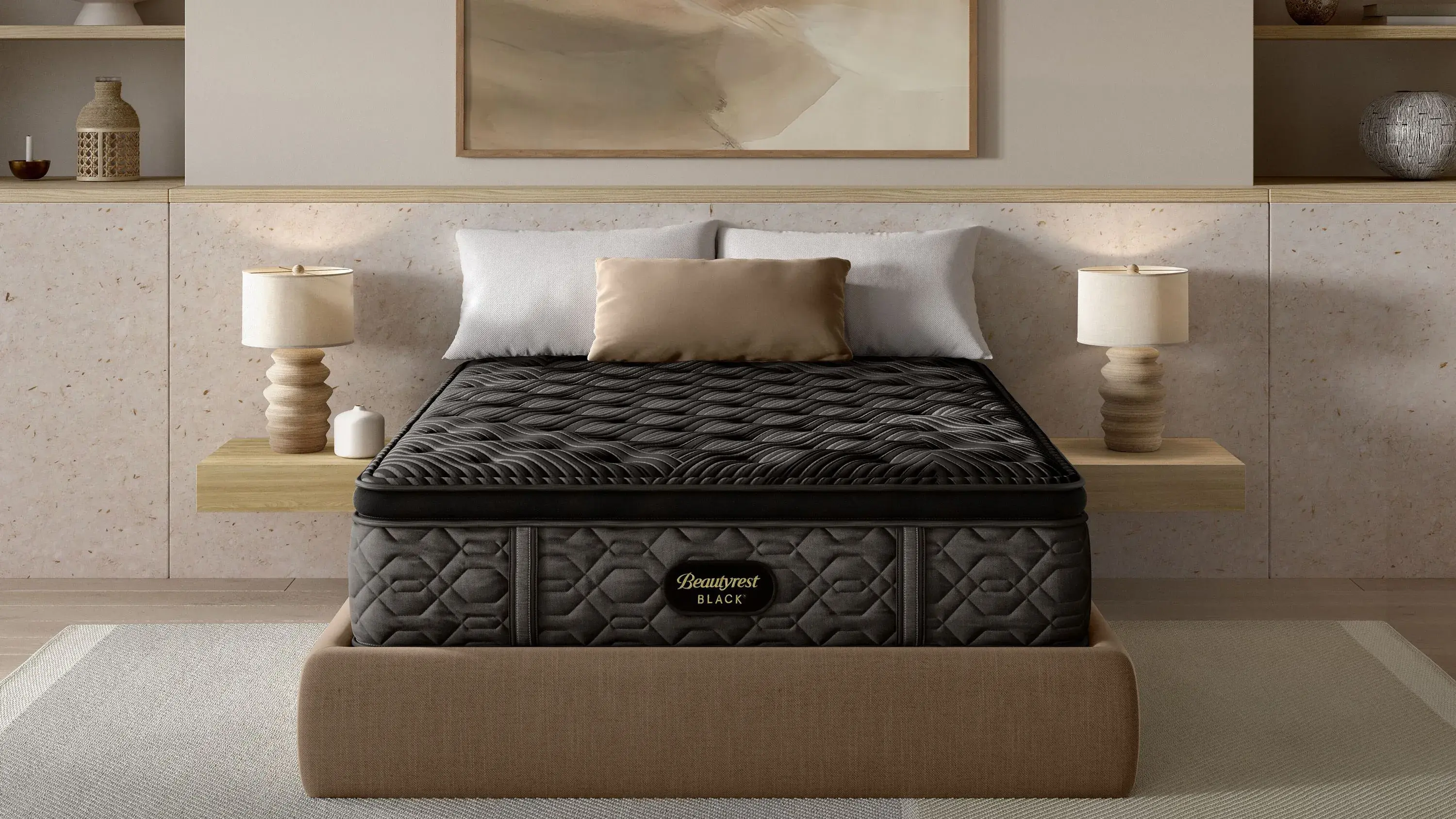 Beautyrest Black Series One Plush Pillow Top Mattress - Thumbnail 4