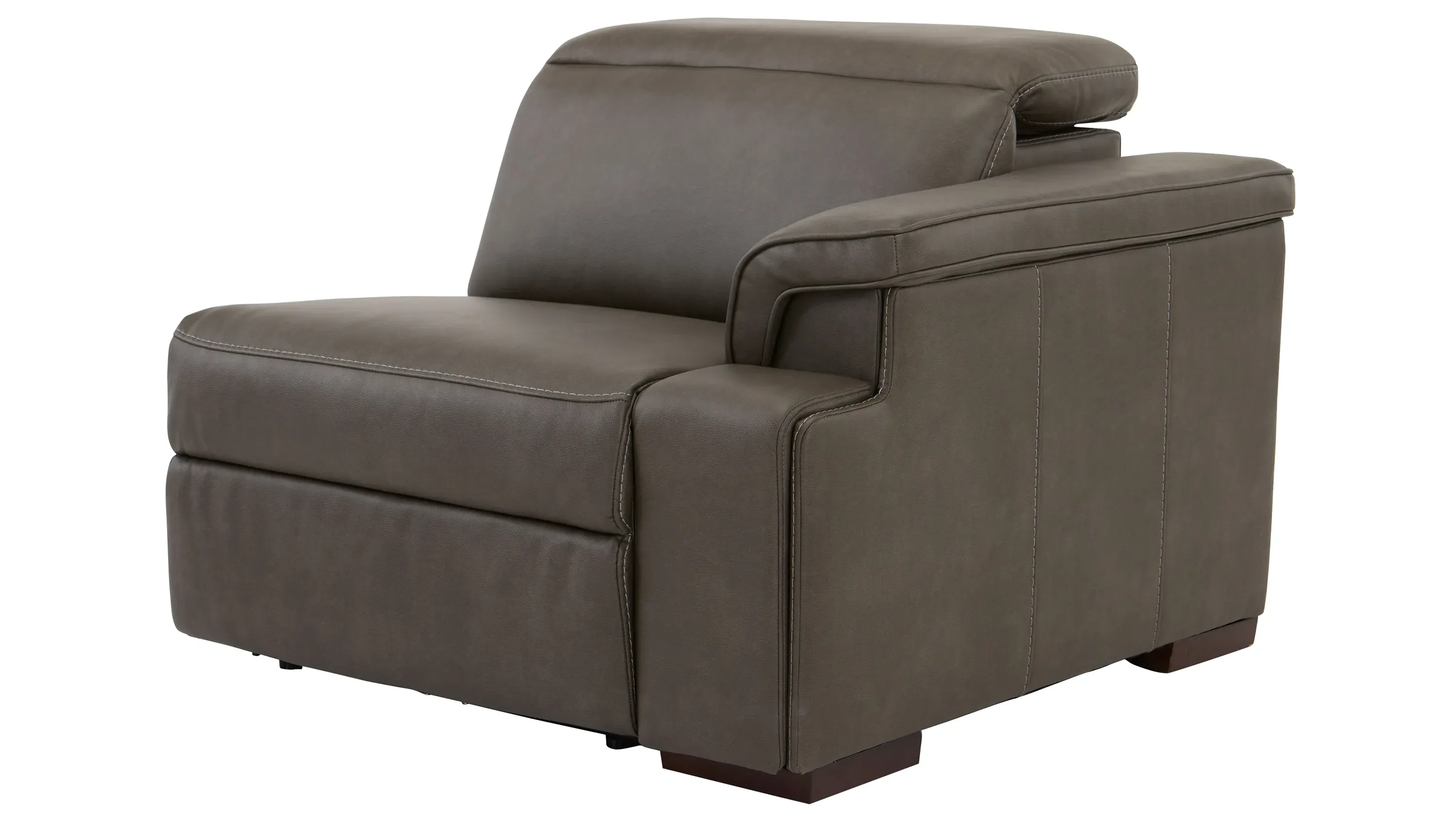 Orion Right Arm Facing Dual Power Recliner w/ Speaker Headrest