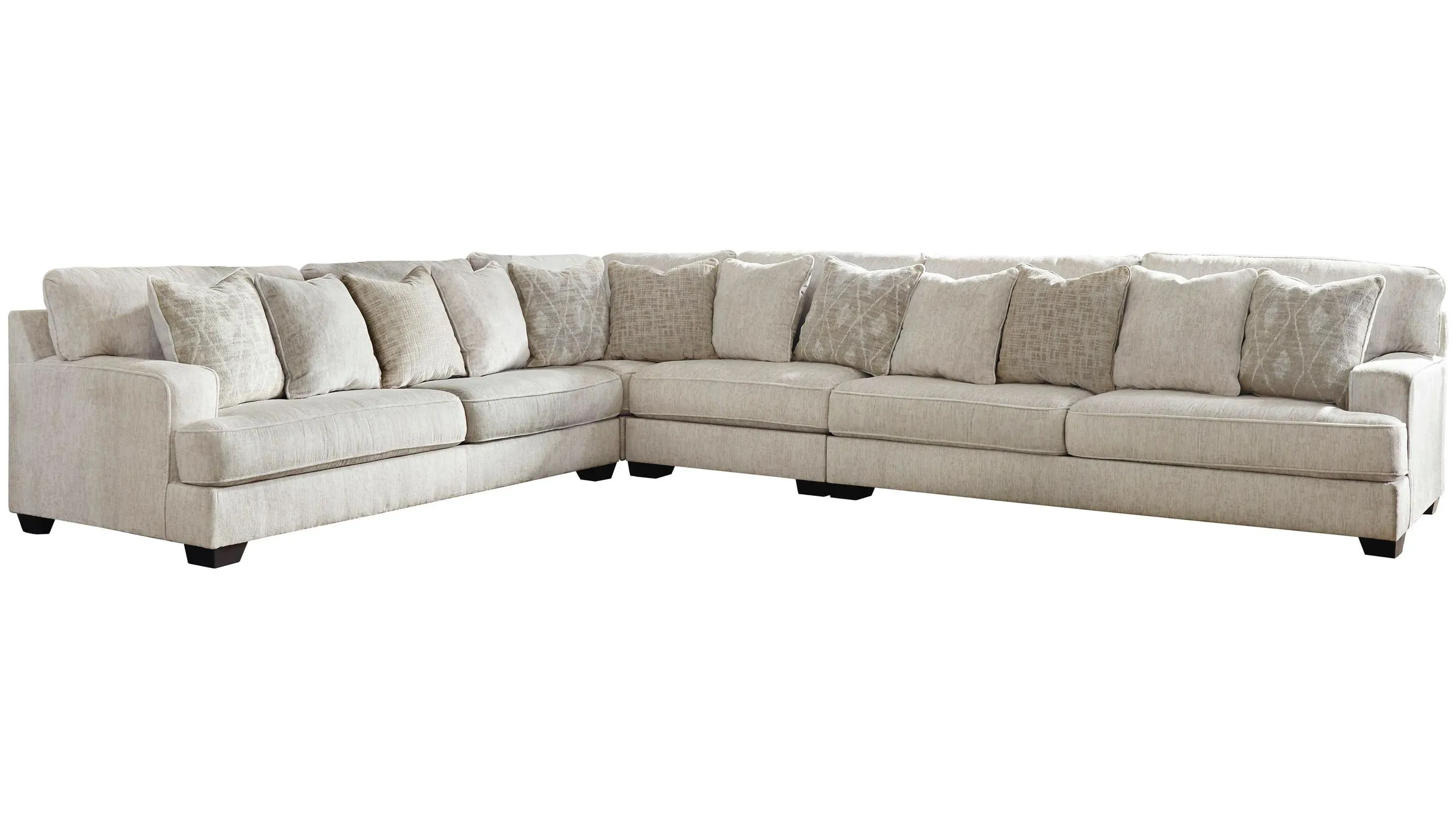 Kearson Chenille 4-pc. Sectional | Raymour & Flanigan