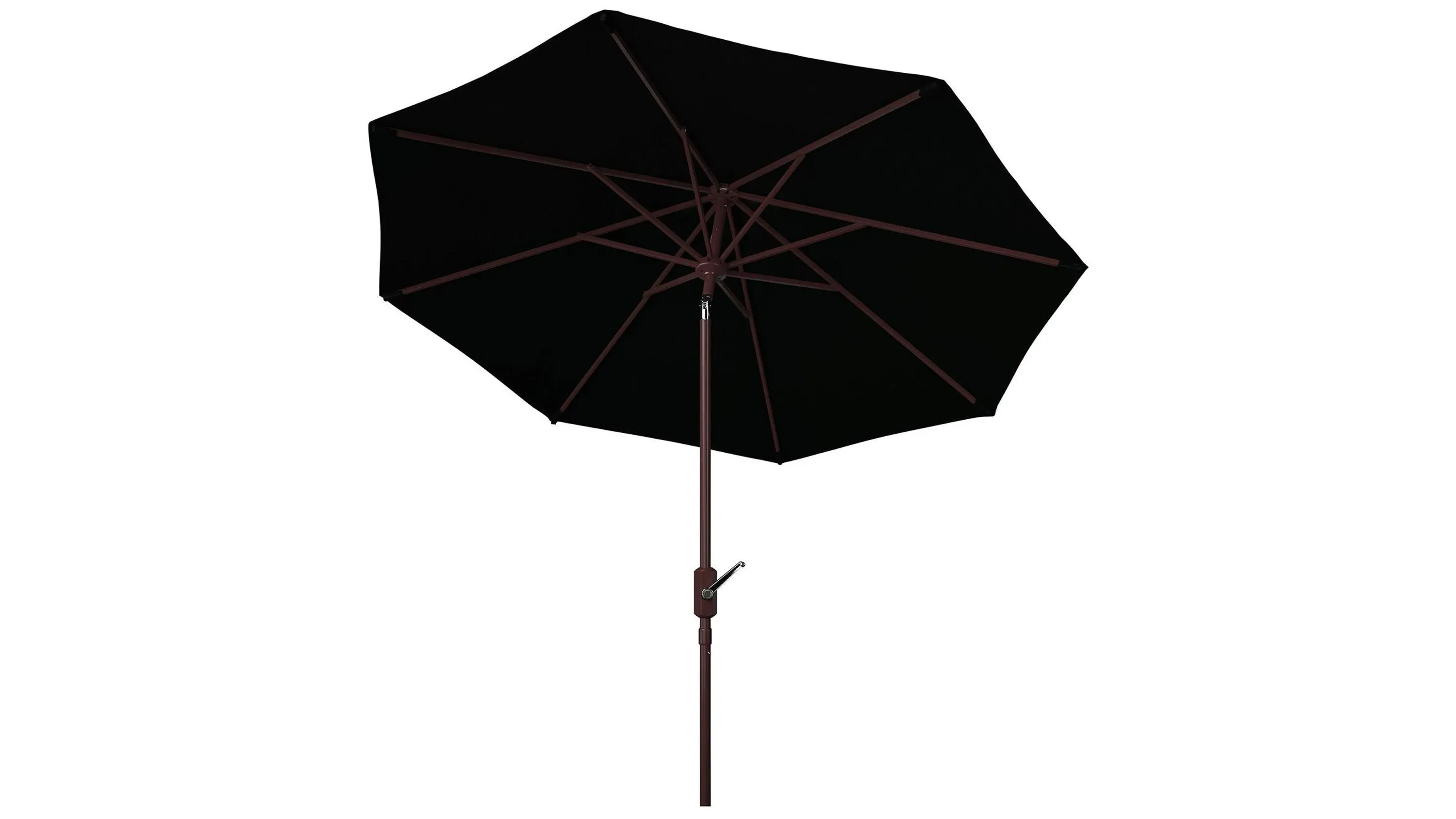 black patio umbrella Garden – with White fringe Put together the ideal combination of umbrella frame and all Safavieh 11 ft. Herla Auto