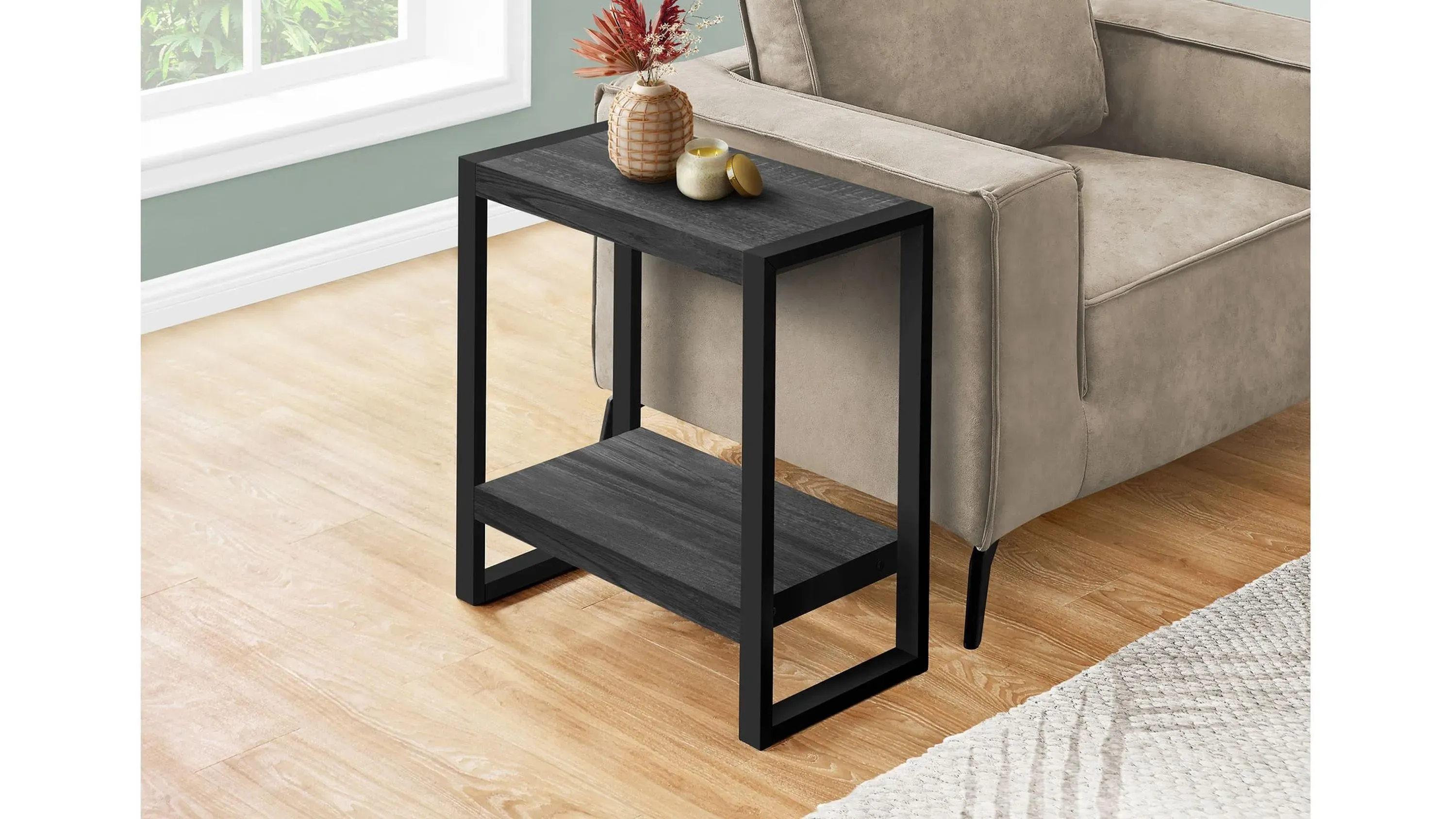 Jodie Two Tier End Table