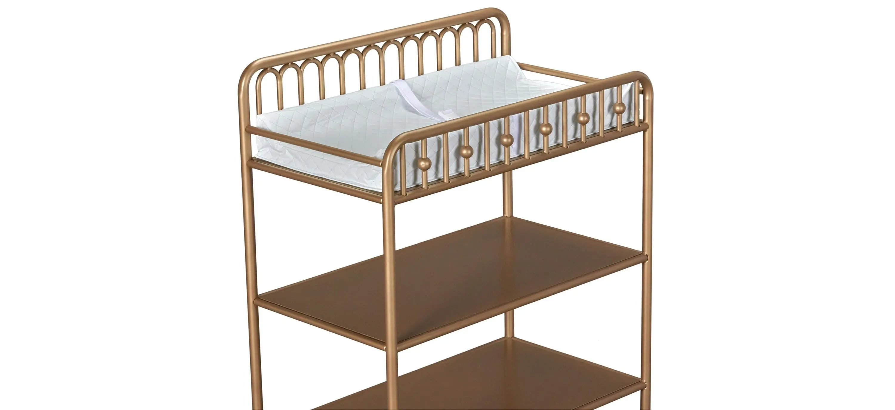Little Seeds Monarch Hill Ivy Gold Metal Changing Table Raymour Flanigan