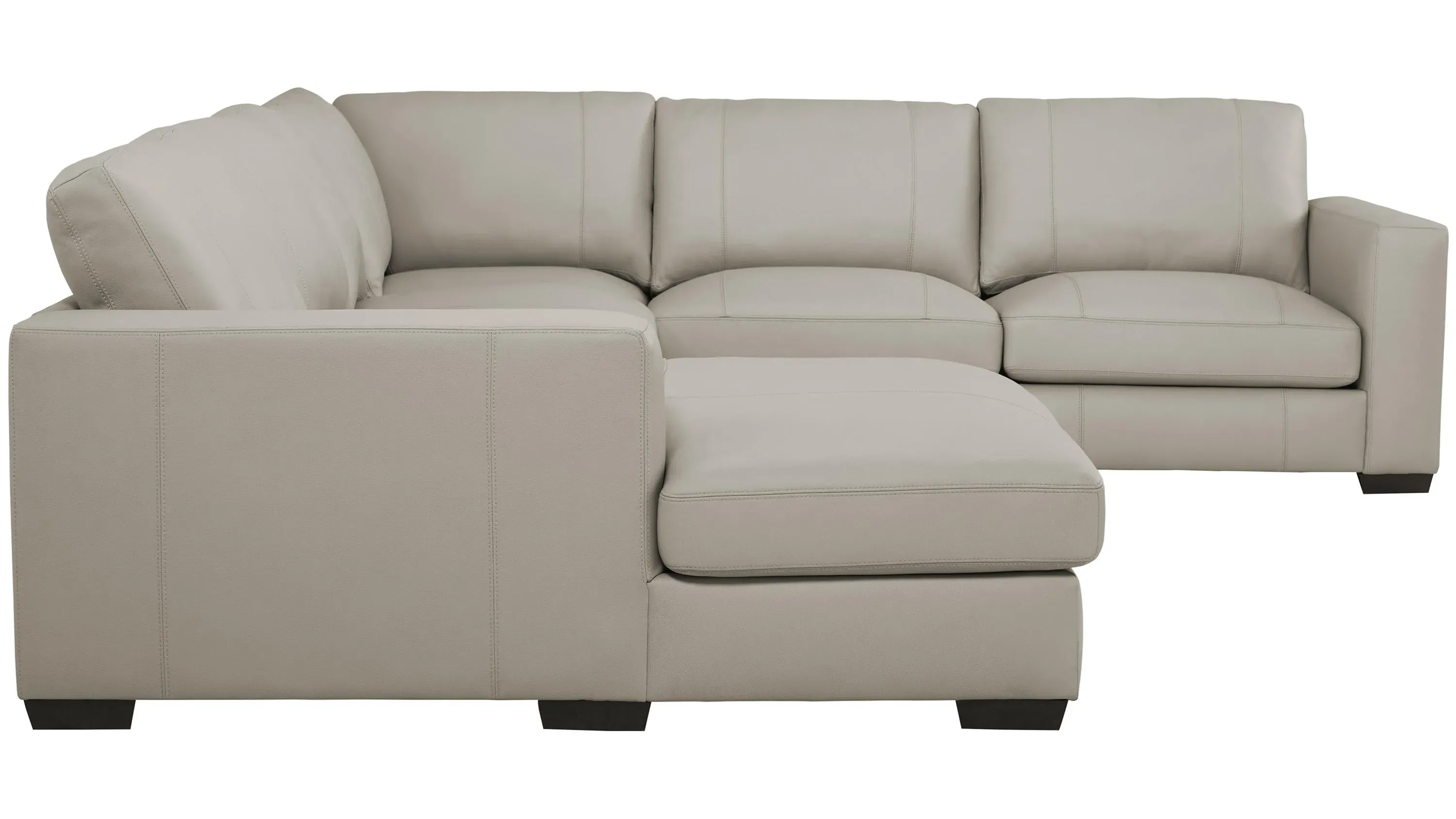 Oaklynn Leather 4-pc. Sectional