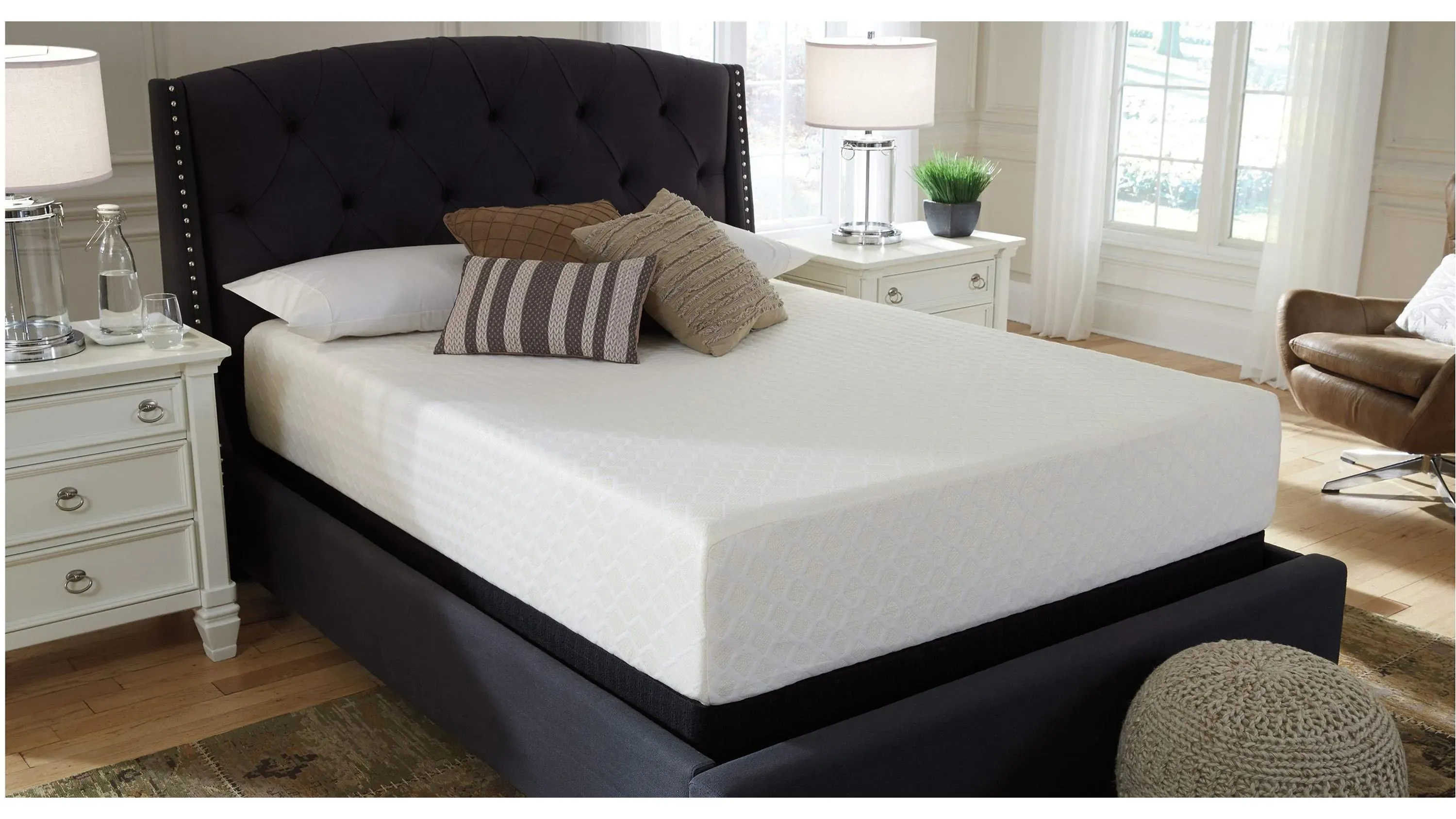 Chime 12 Inch Plush Memory Foam Mattress | Raymour & Flanigan