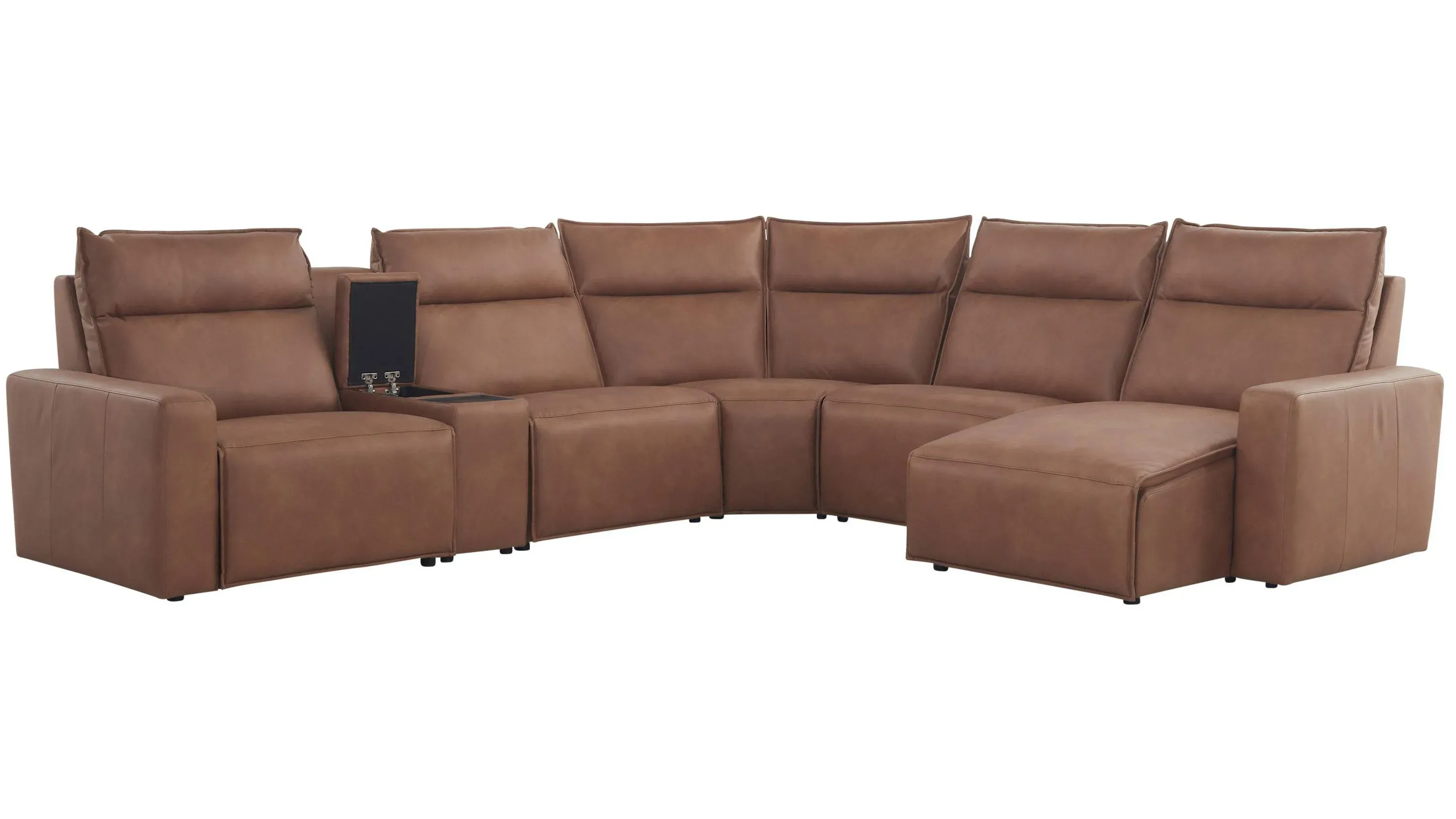 ModularTwo 6-pc. Power Sectional w/ Power Headrest