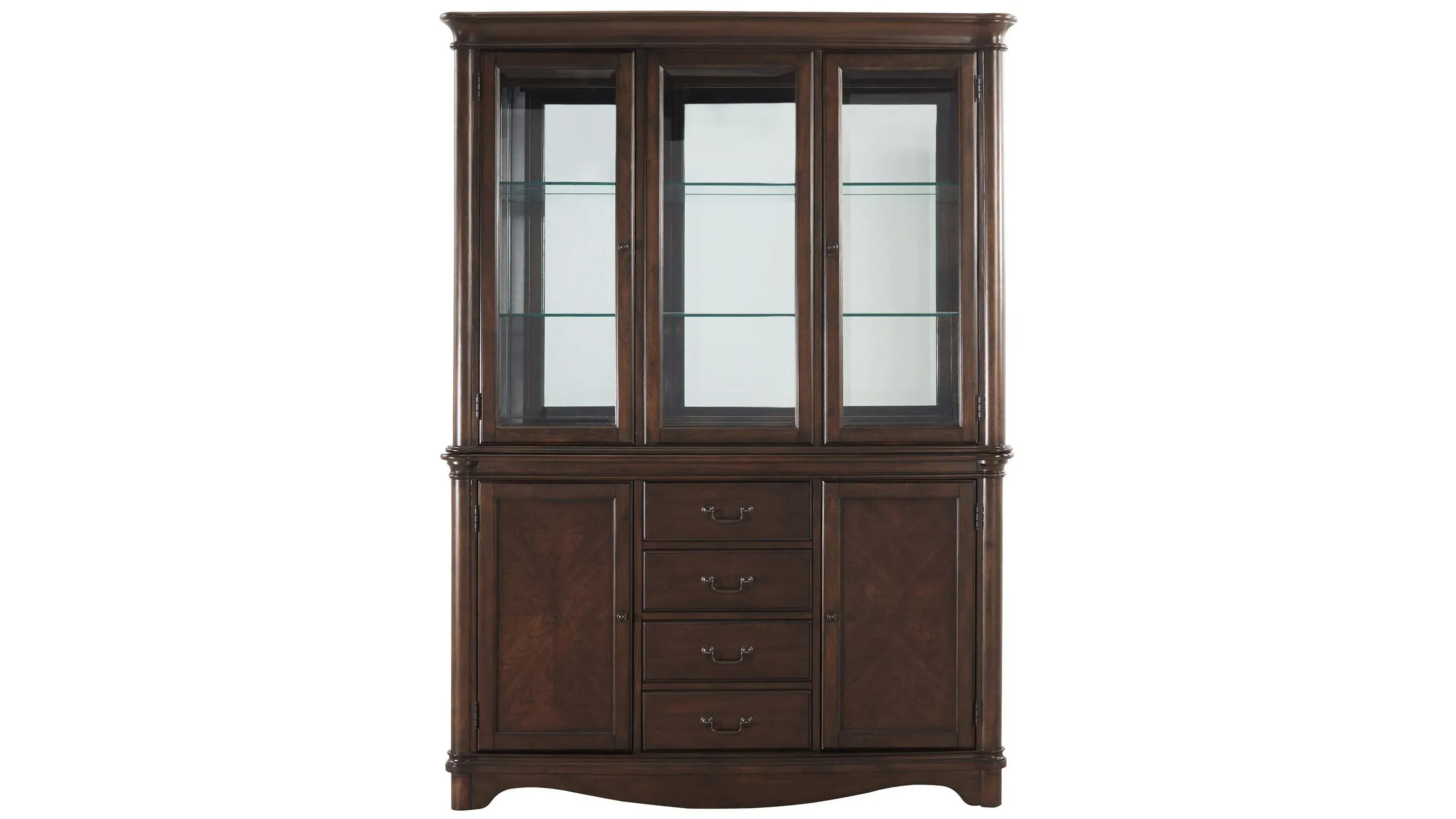 2 piece china cabinet discount
