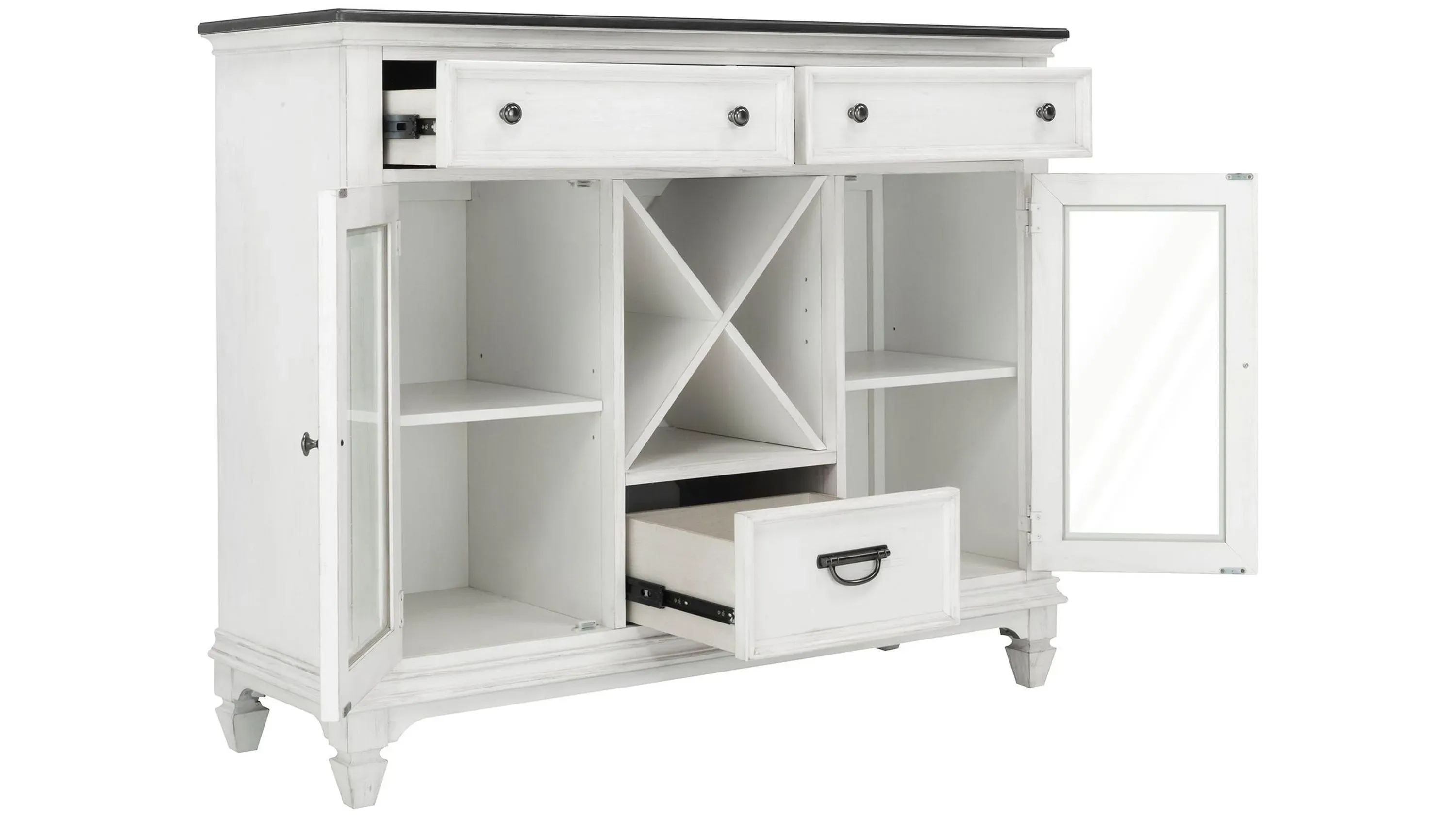 Shelby Buffet w/ Wine Storage | Raymour & Flanigan