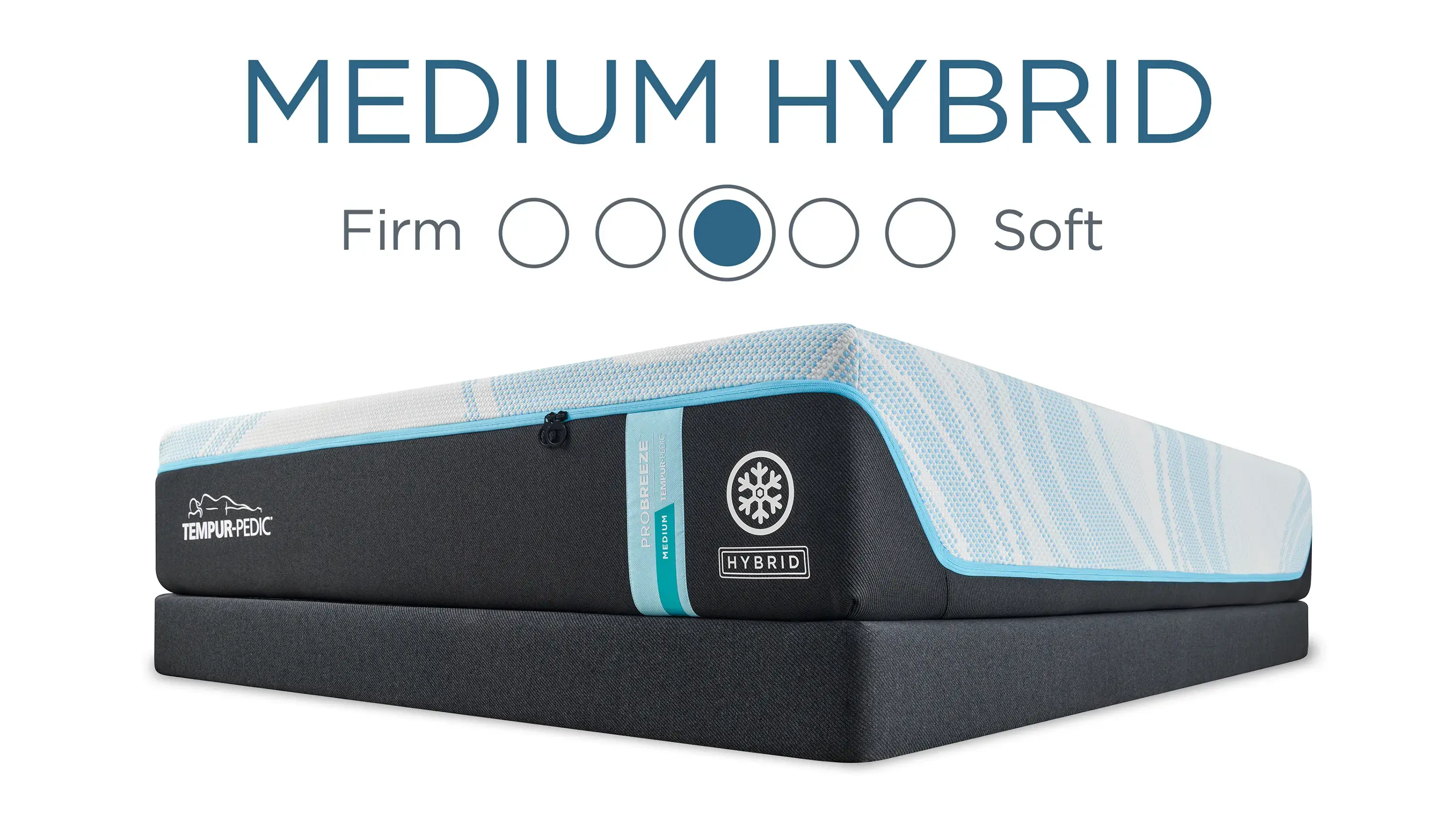 Tempur-Pedic Probreeze 2.0 Medium Hybrid Set