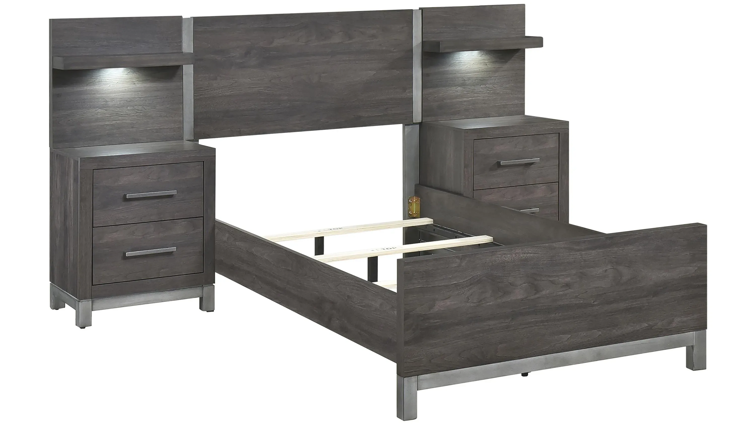 Frado 5-pc. Wall Bed Bedroom Set