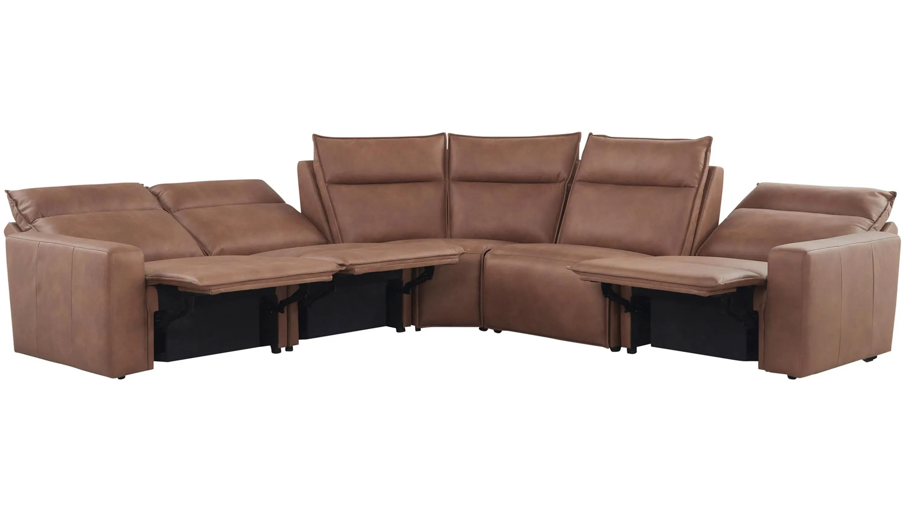 ModularTwo 5-pc. Power Sectional w/ Power Headrest