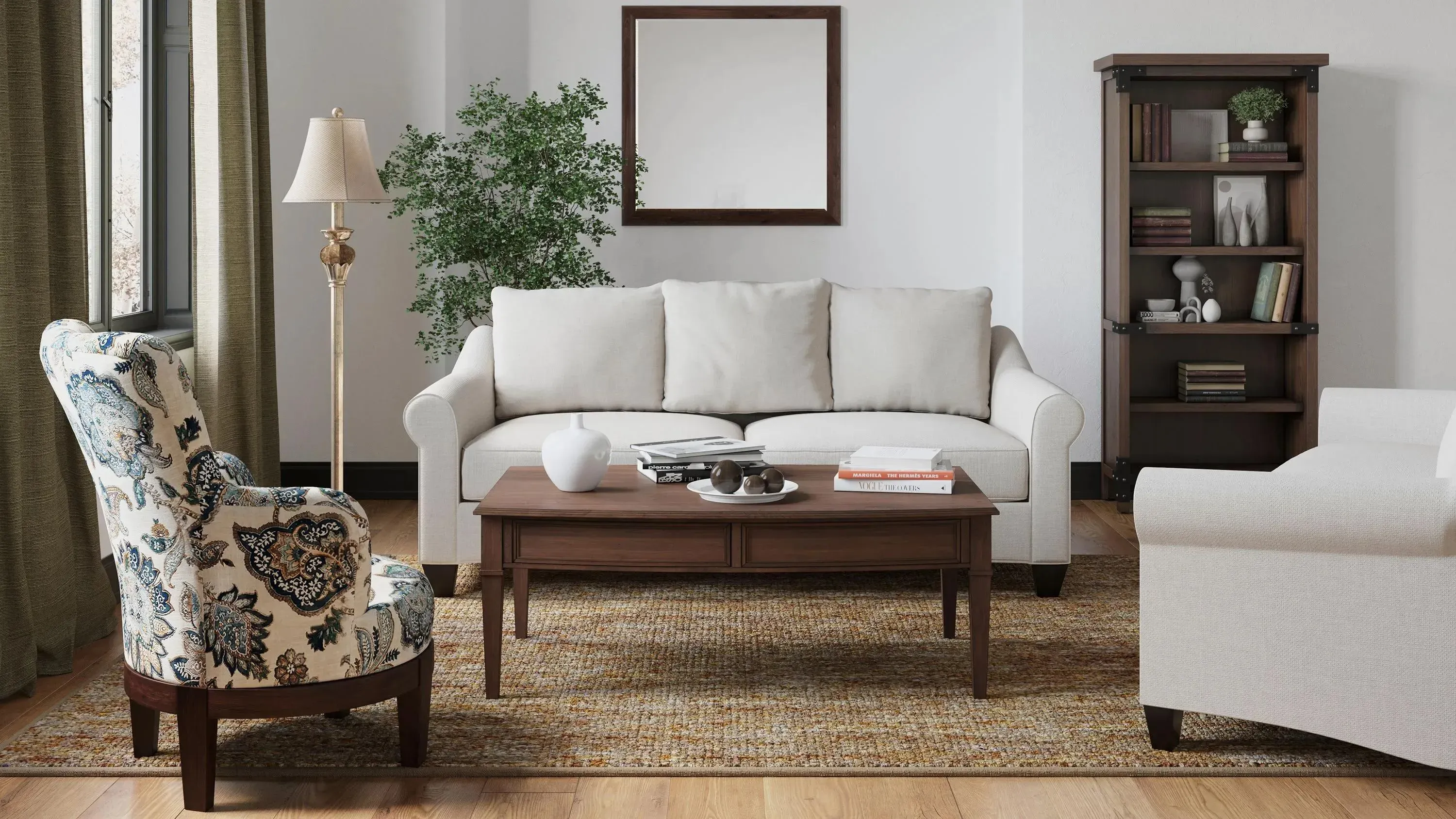 ロージーモンスター　miroir mohair knit ノースリーブブラウン NEM-5 NATURAL | Momeni Rugs