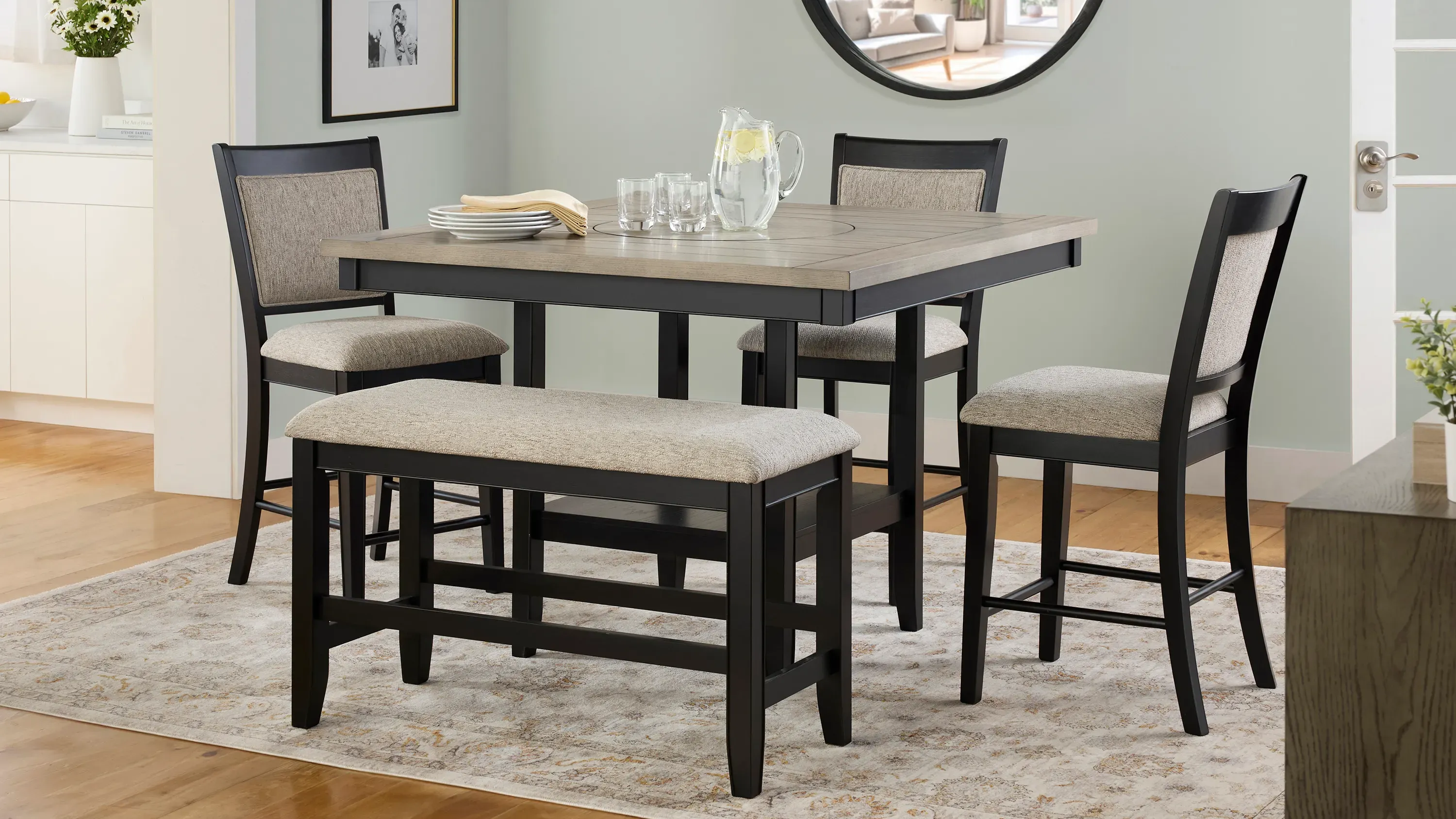 Lysander Counter-Height Table | Raymour & Flanigan