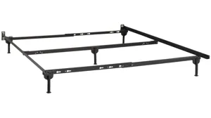Adjustable Bed Frame w/ Glides - Twin/Full/Queen