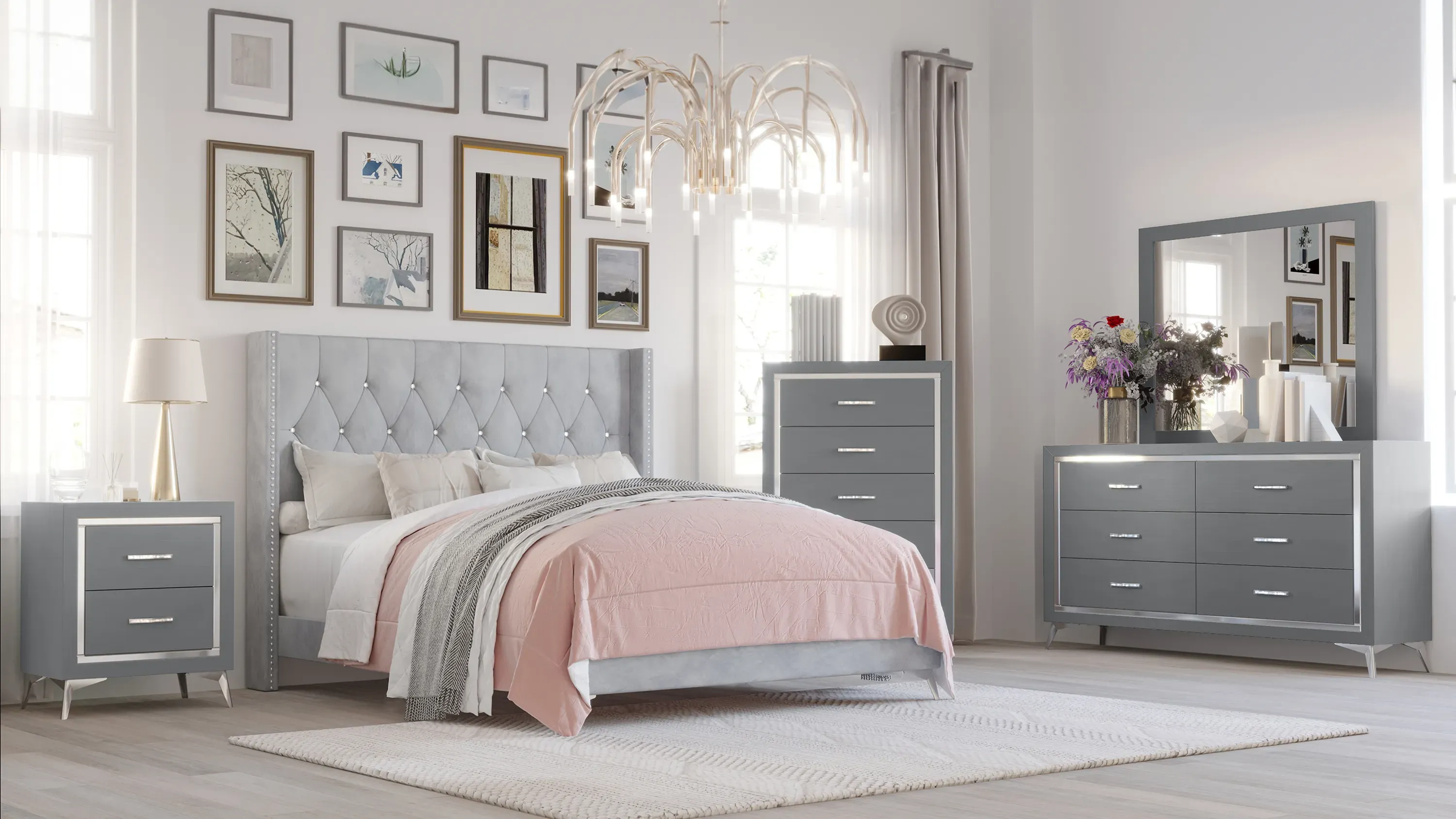 Huxley Uphostered Queen Bed