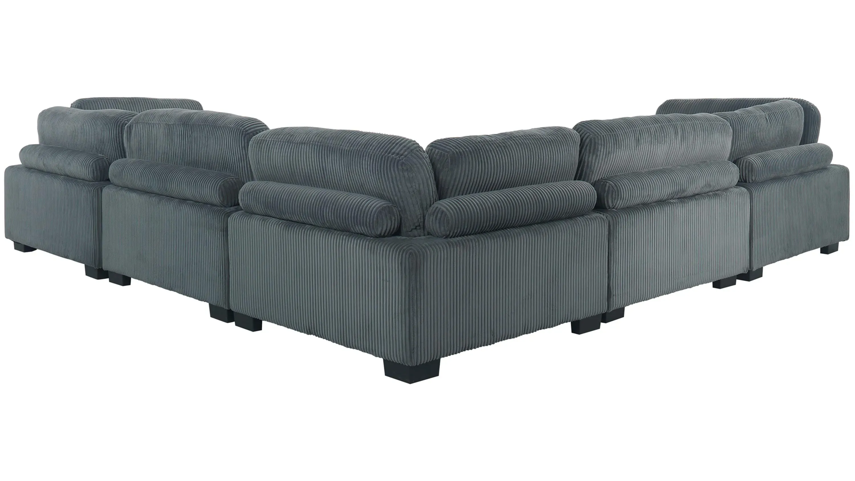 Maverick 5-pc. Sectional w/ Cocktail Ottoman