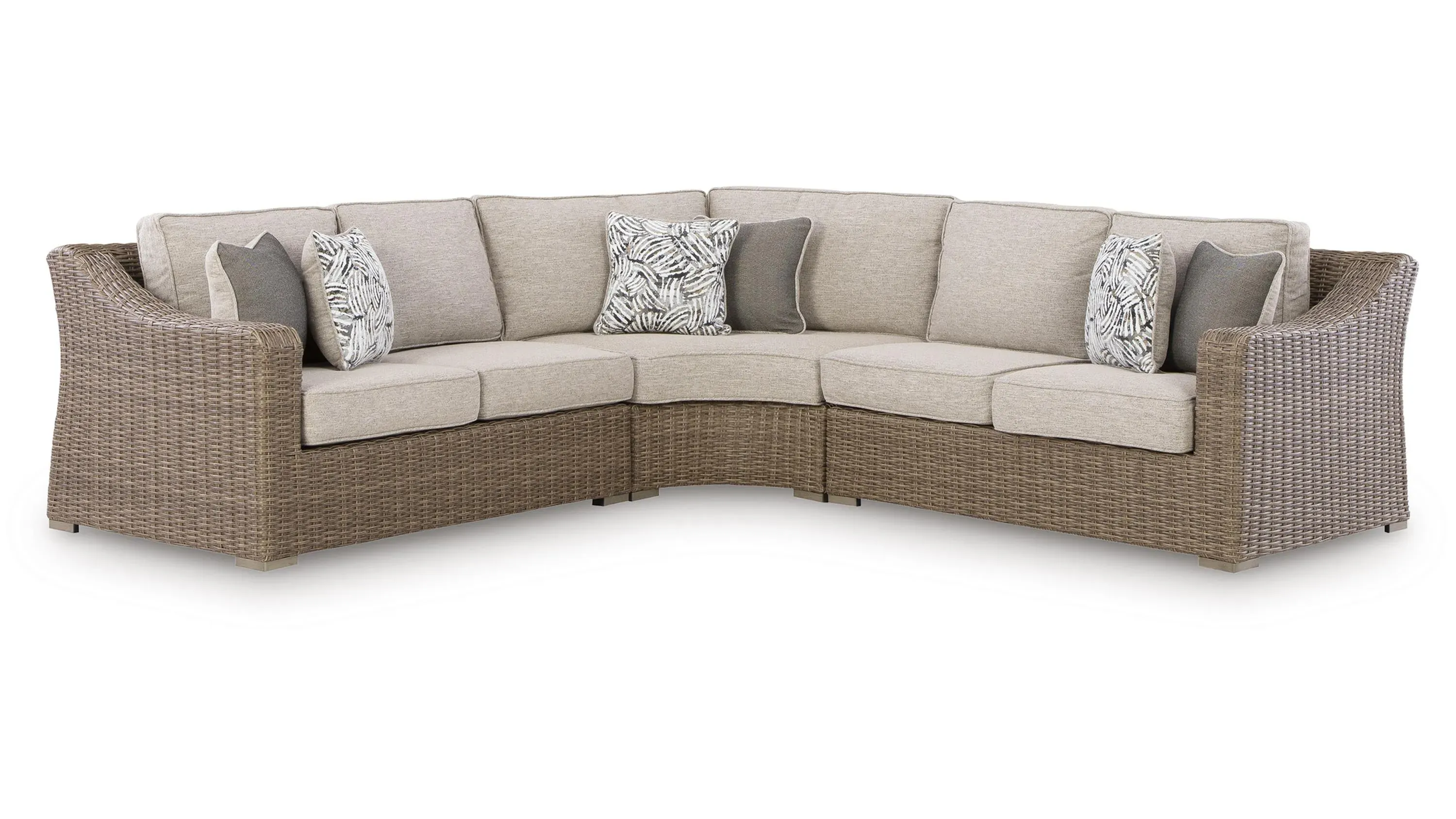 Laguna Heights 3-Piece Outdoor Sectional | Raymour & Flanigan