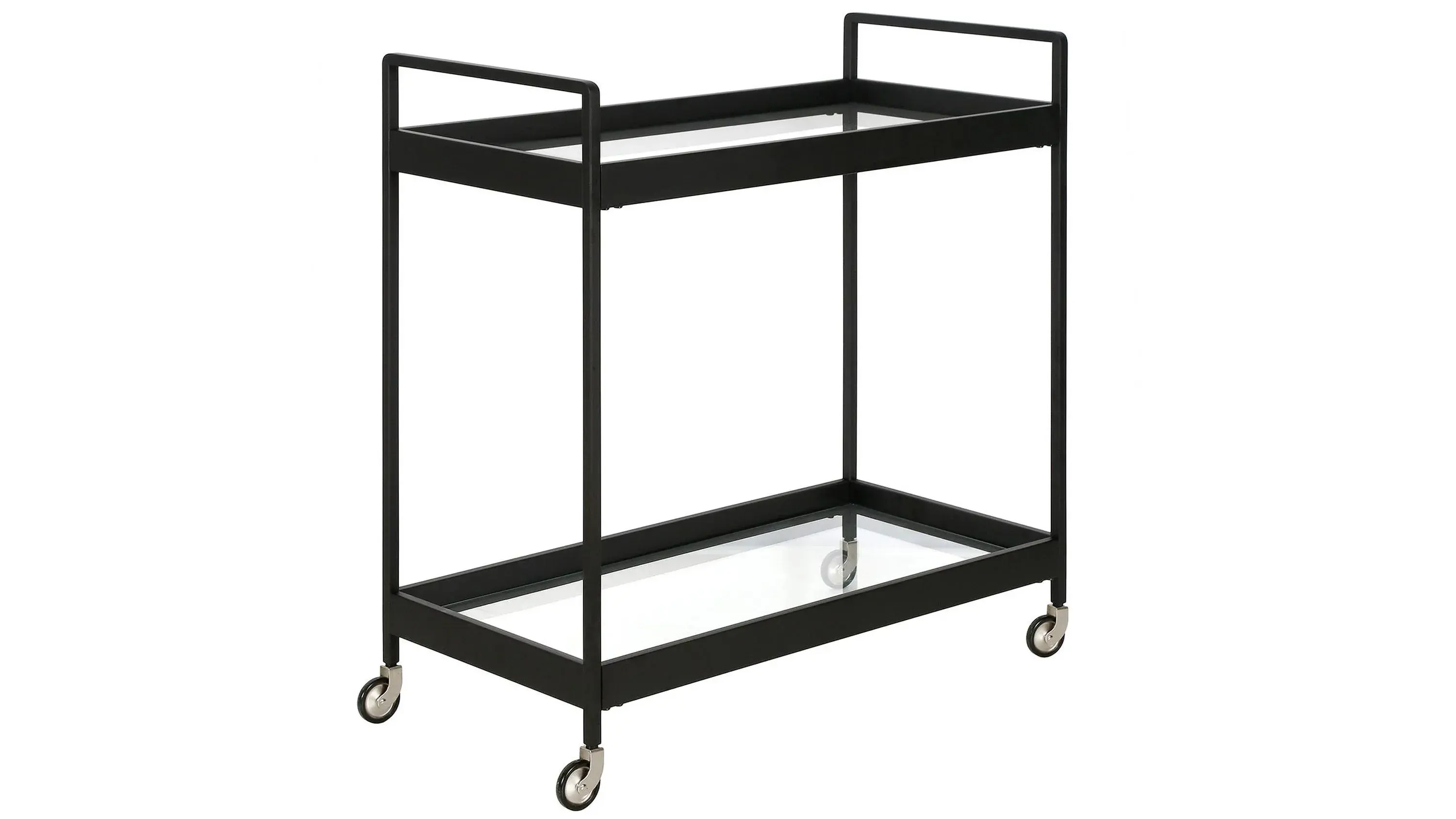 Tina Rectangular Bar Cart - Thumbnail 2