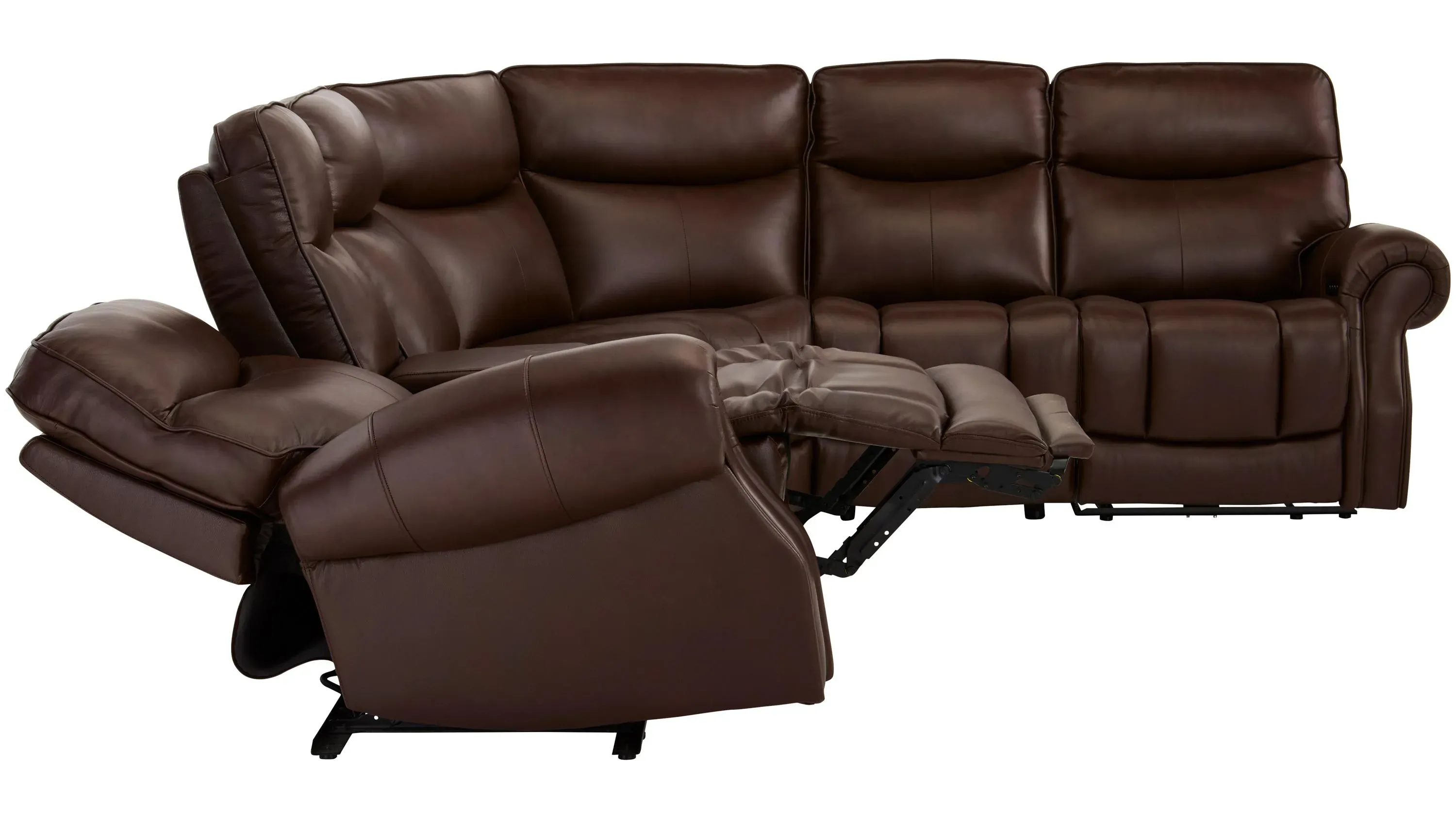 Brooks 6-pc. Zero Gravity Triple Power Sectional | Raymour & Flanigan