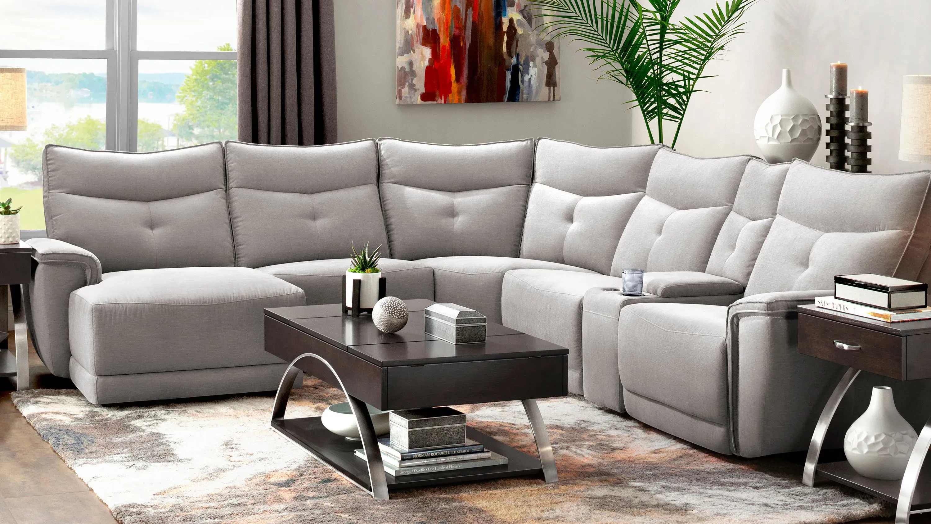 Graceland Right Arm Facing Dual Power Recliner