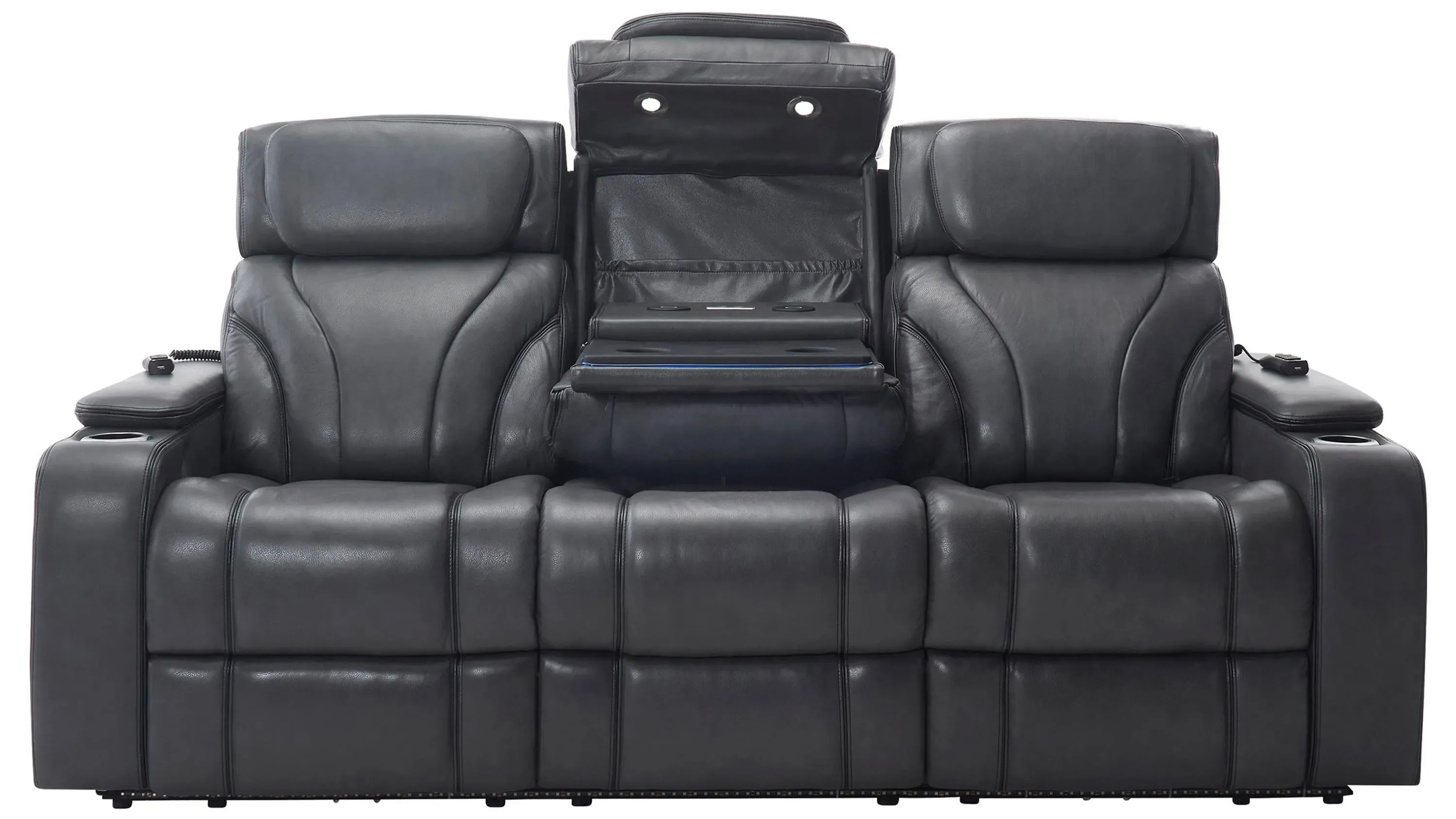 Avis Zero Gravity Power Sofa w/ Power Headrest, Heat and Massage