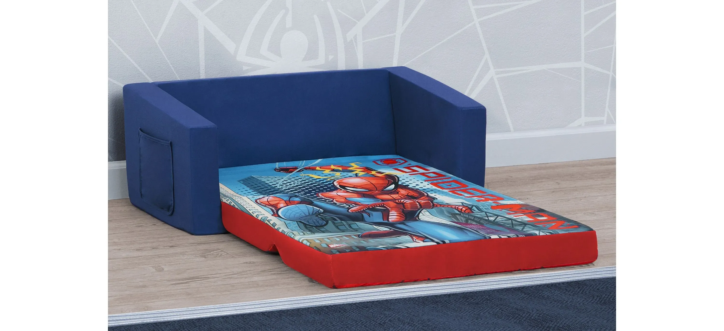Spiderman fold out couch on sale