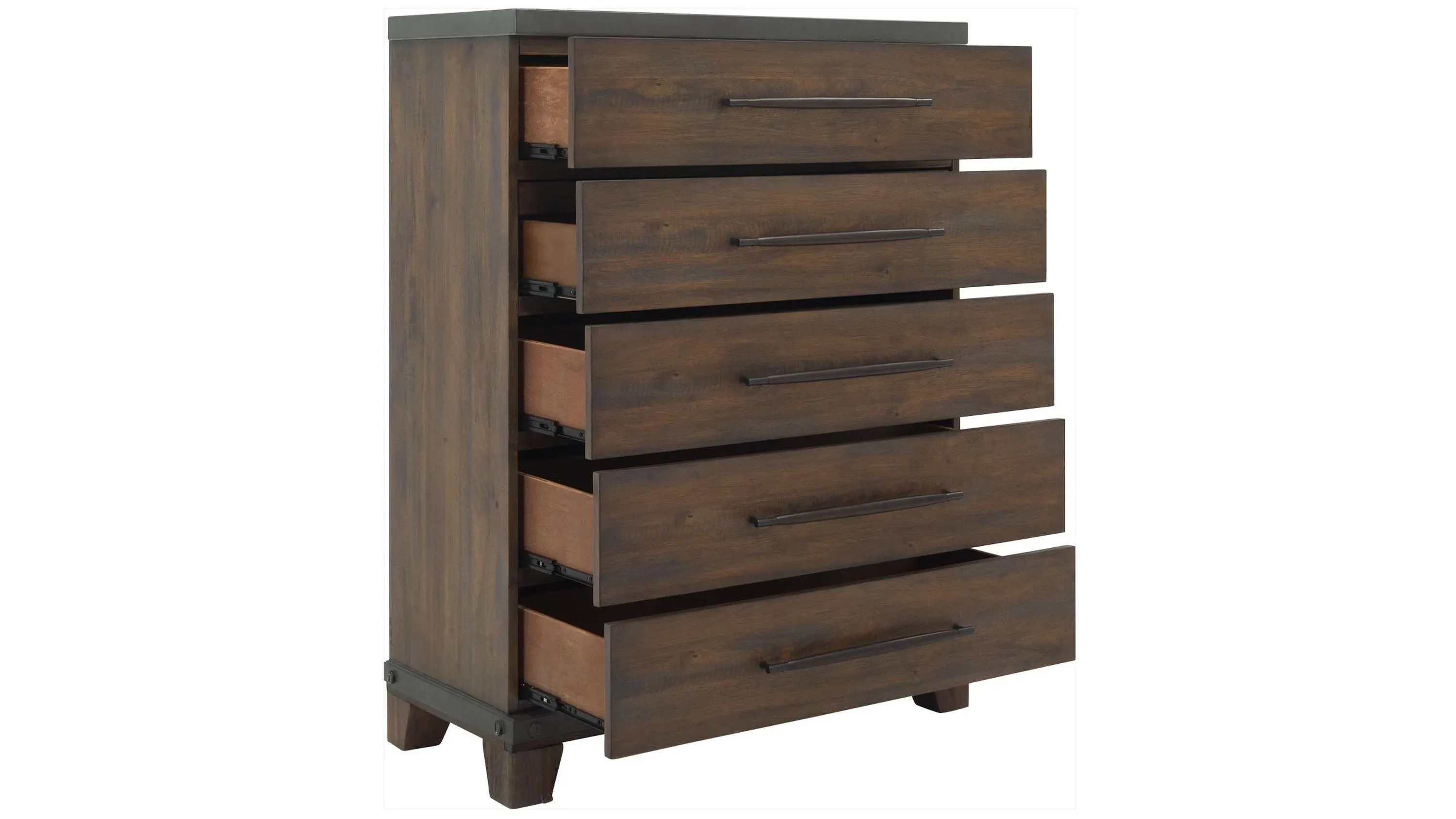 Santa Cruz Bedroom Chest w/ Hidden Jewelry Tray