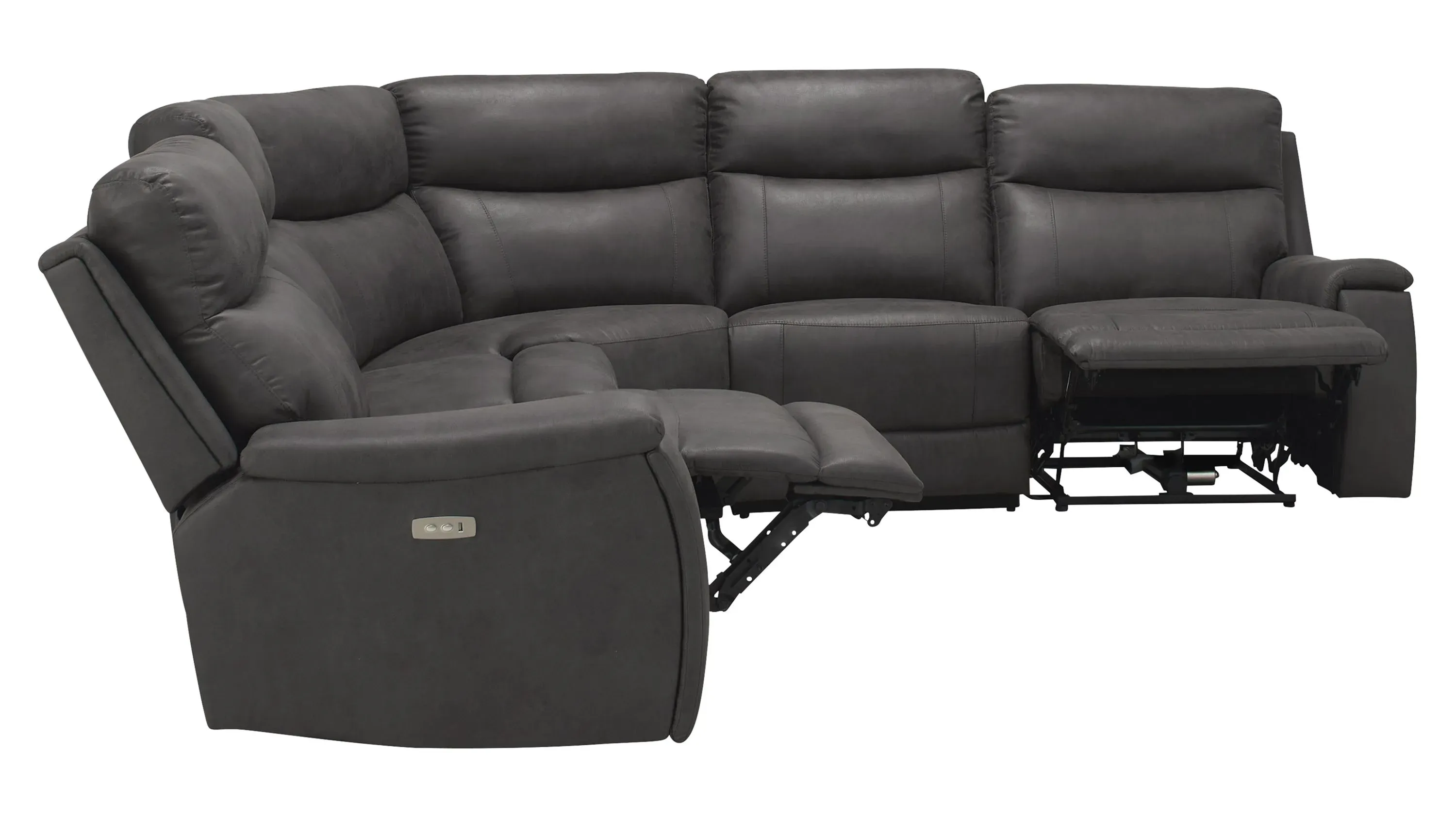 Cole 5 pc. Power Sectional Raymour Flanigan