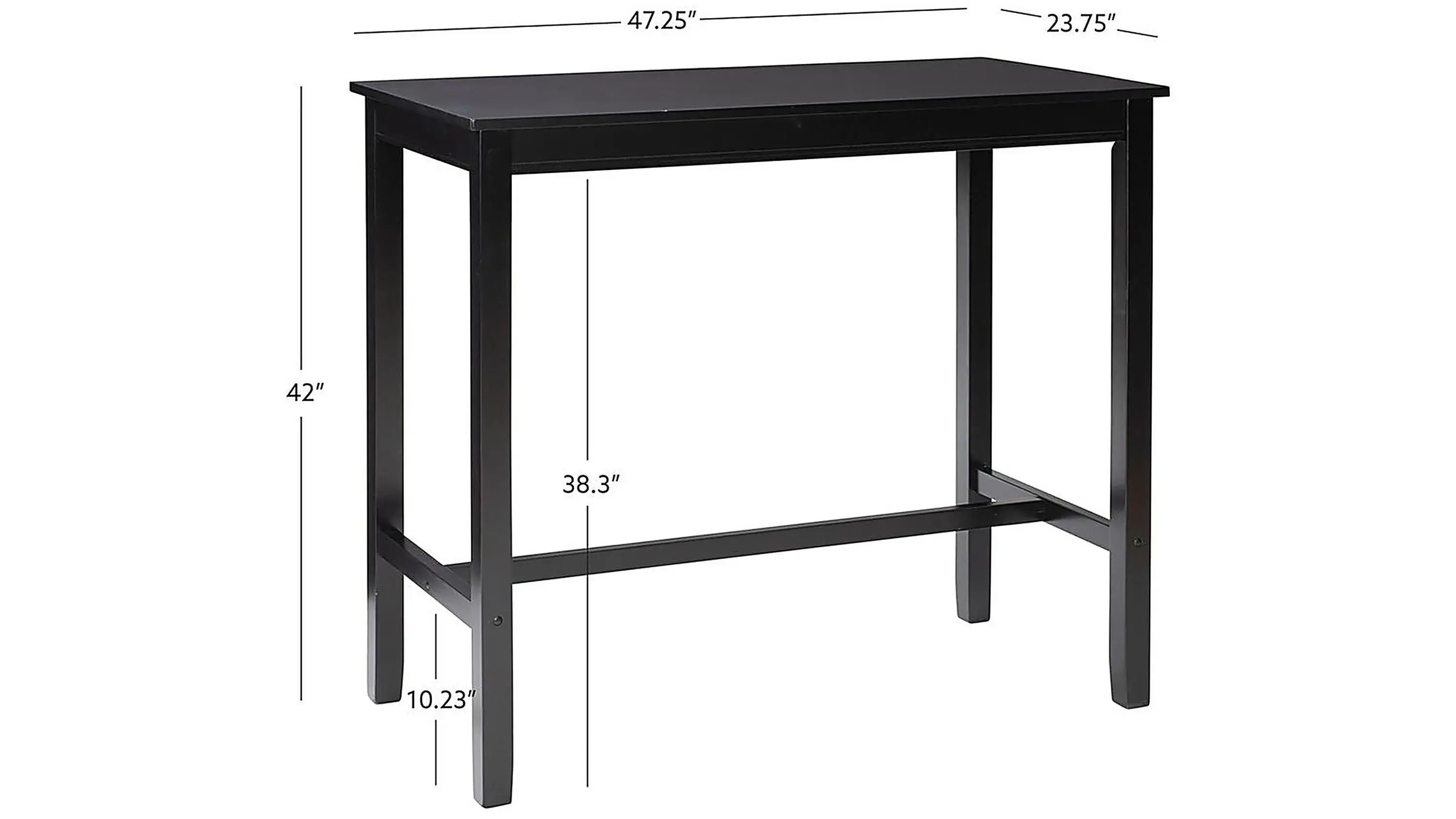Claridge Bar Height Pub Table - Thumbnail 2