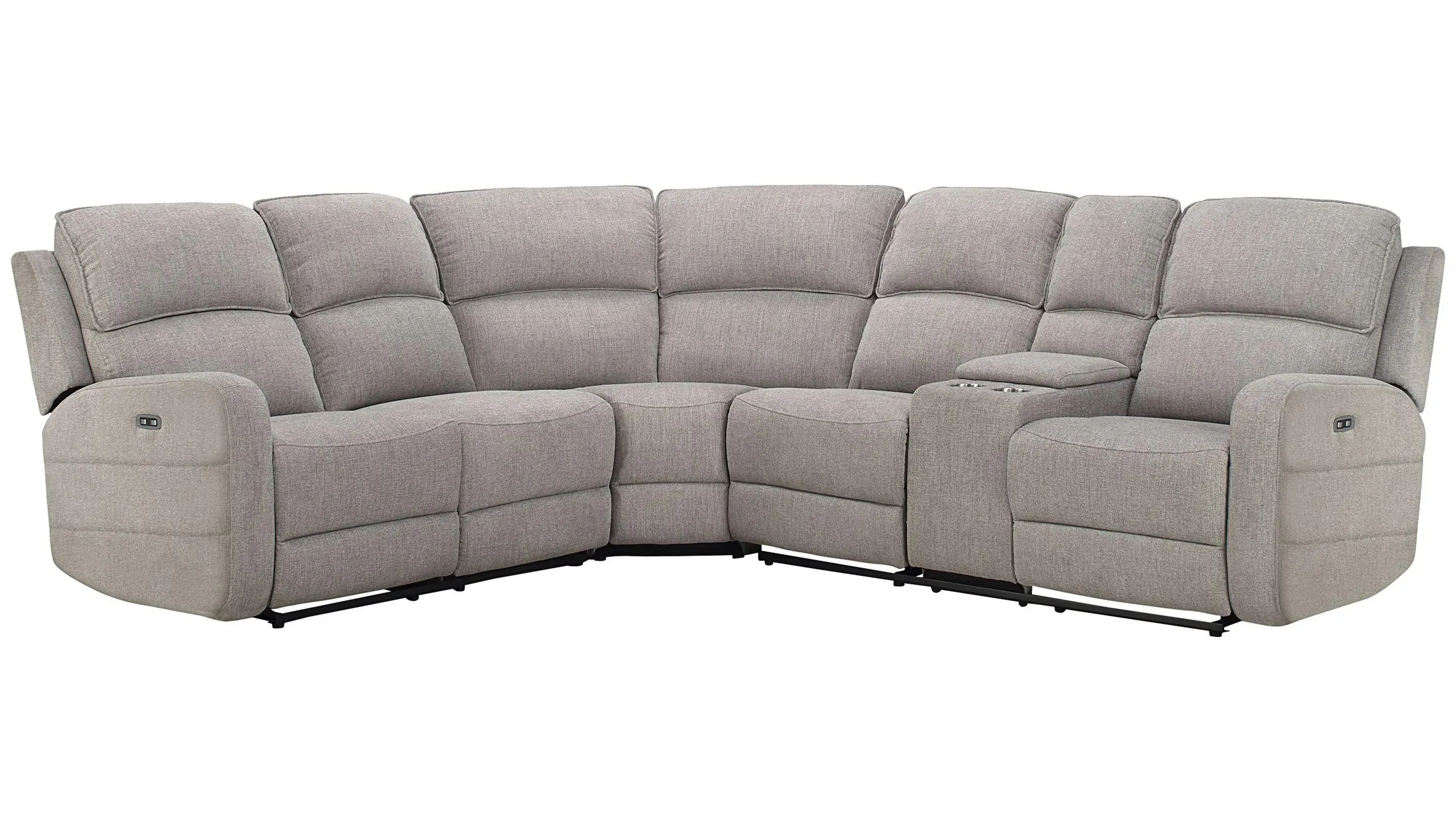 Everitt Chenille 3-pc. Power Sectional | Raymour & Flanigan