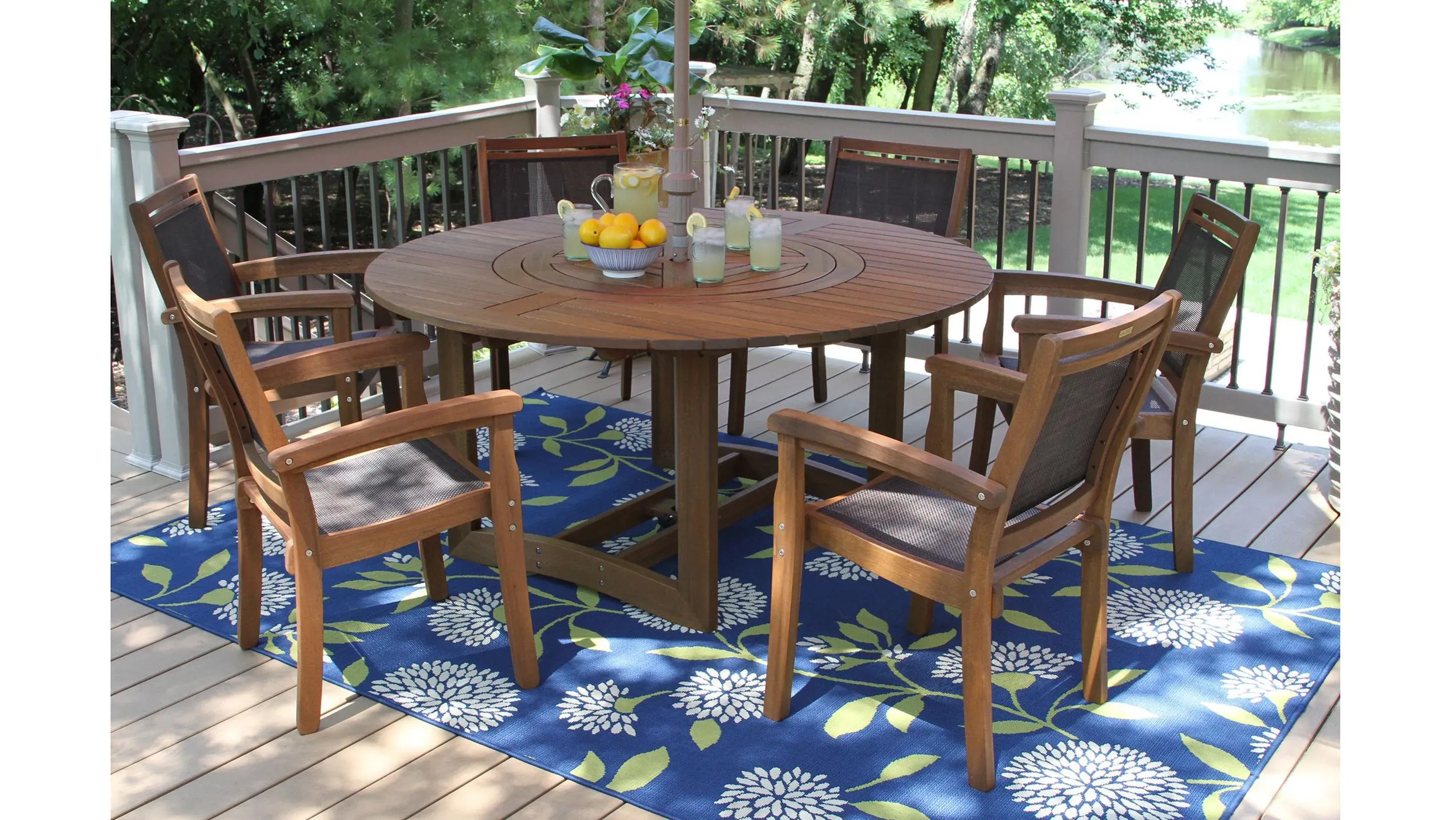 Outdoor dining table with stackable chairs cheap