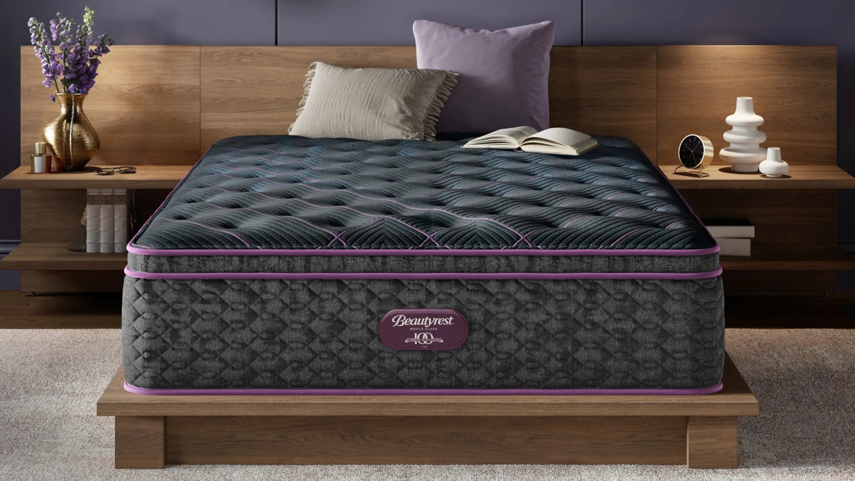 Beautyrest World Class Level Three Plush Pillow Top Mattress