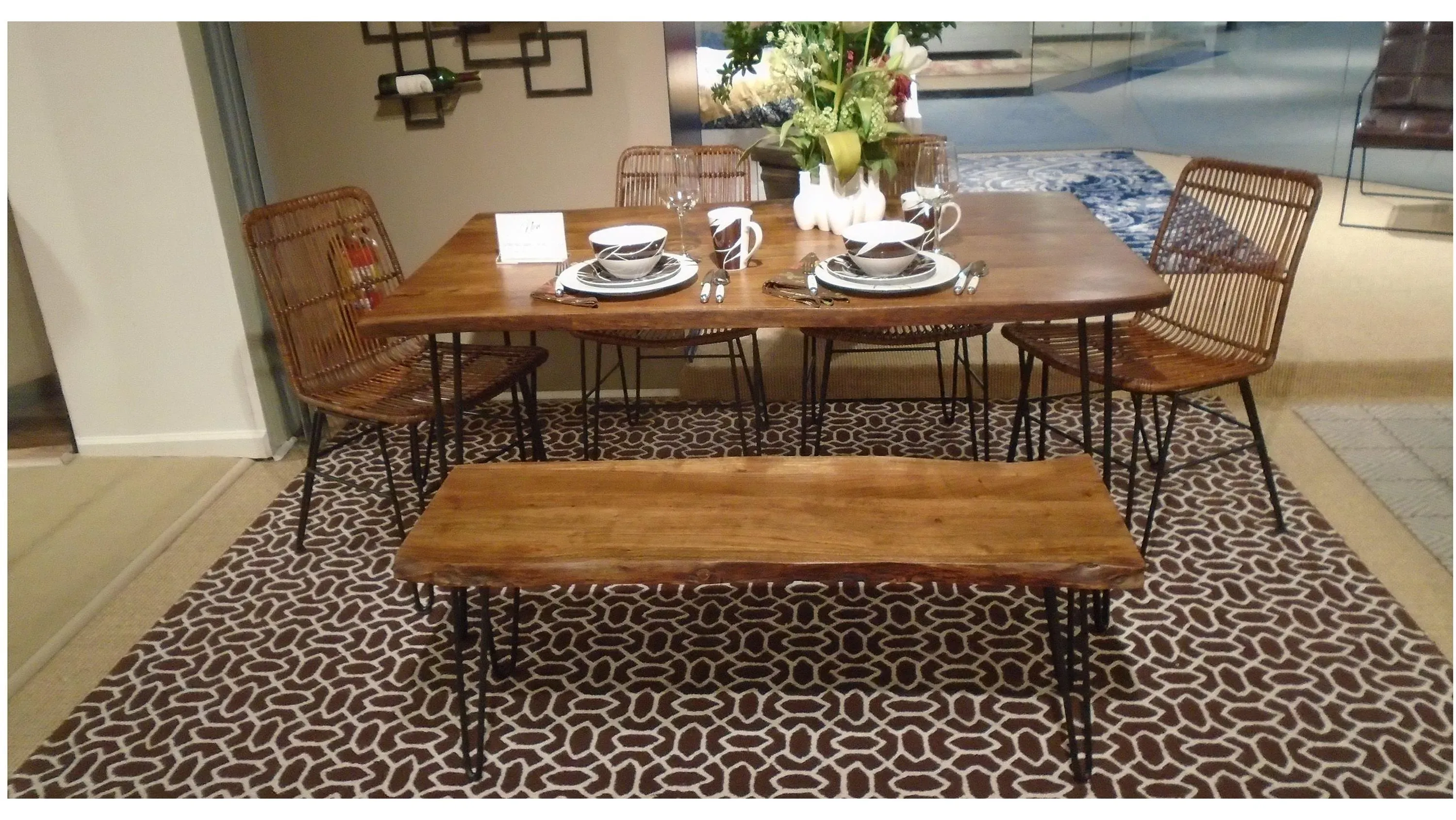 Nature's Live Edge Dining Table