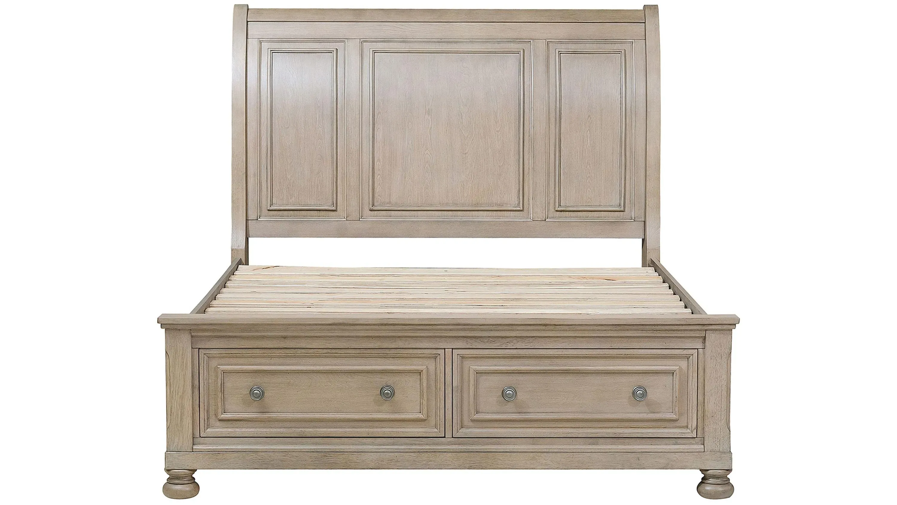 Donegan 5-pc. Sleigh Platform Storage Bedroom Set