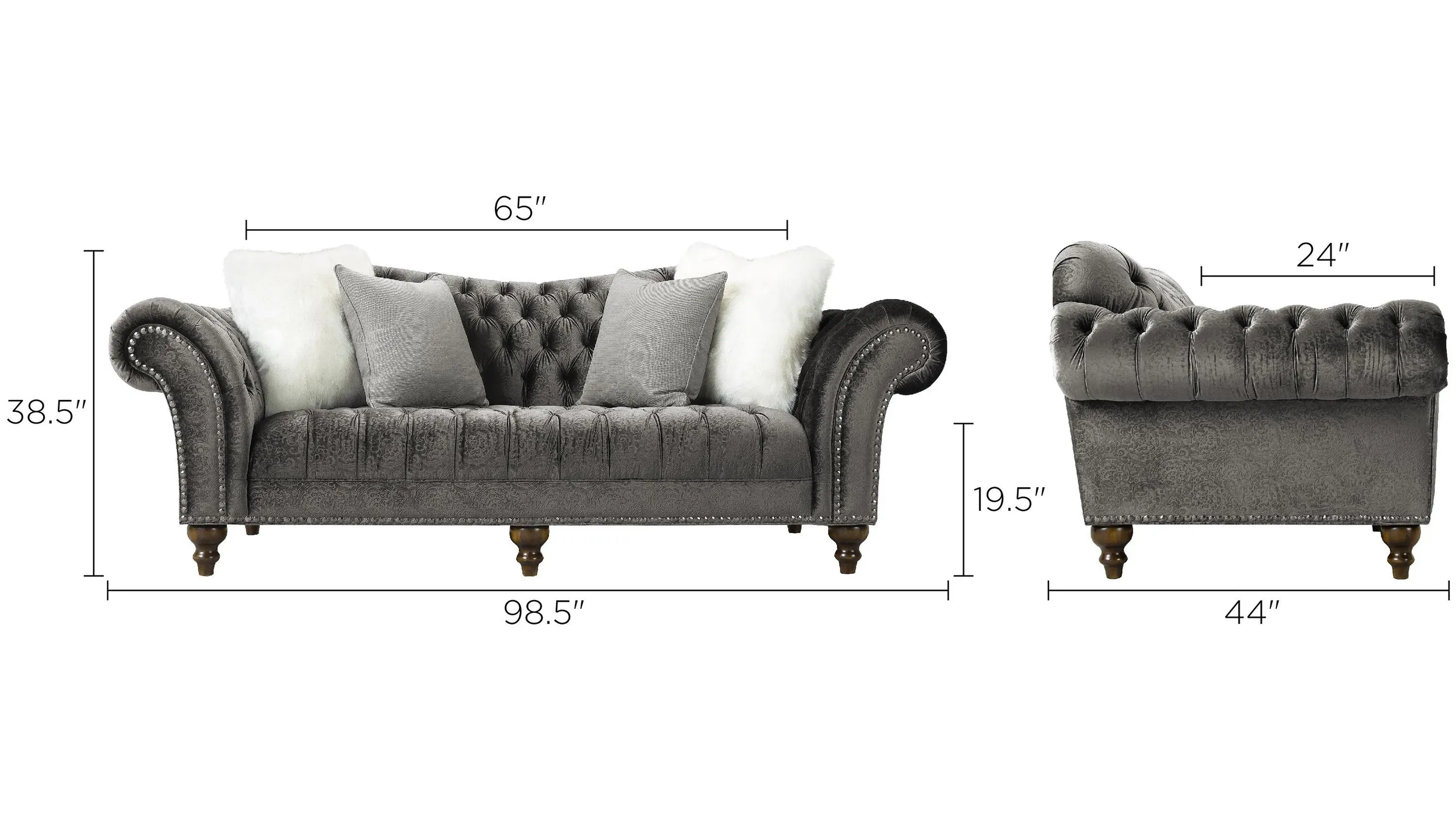 Duchess 2-pc. Sofa and Loveseat Set