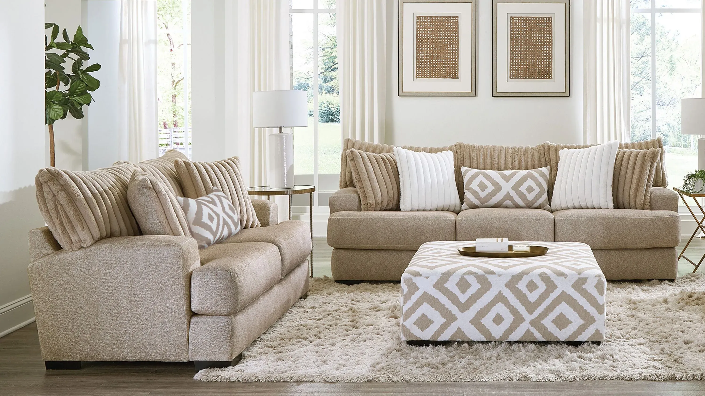 Mondo 2 pc. Sofa Loveseat Set