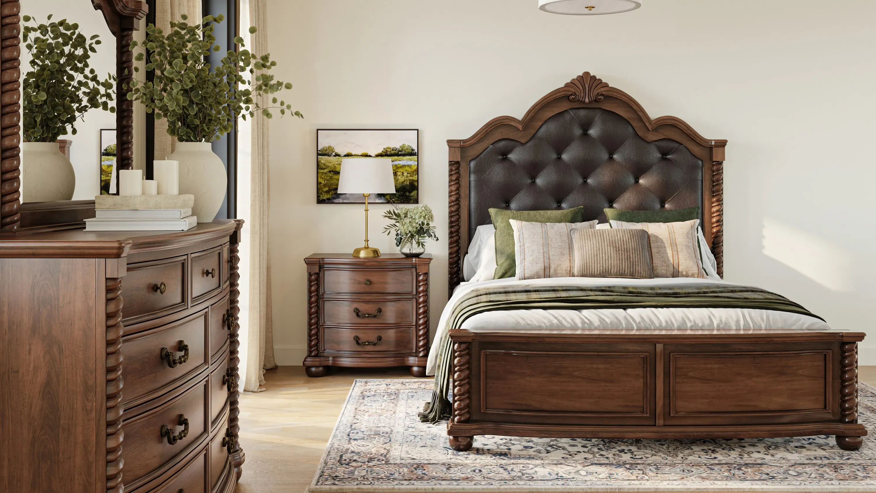 Chesapeake 4-pc. Queen Bedroom Set | Raymour & Flanigan