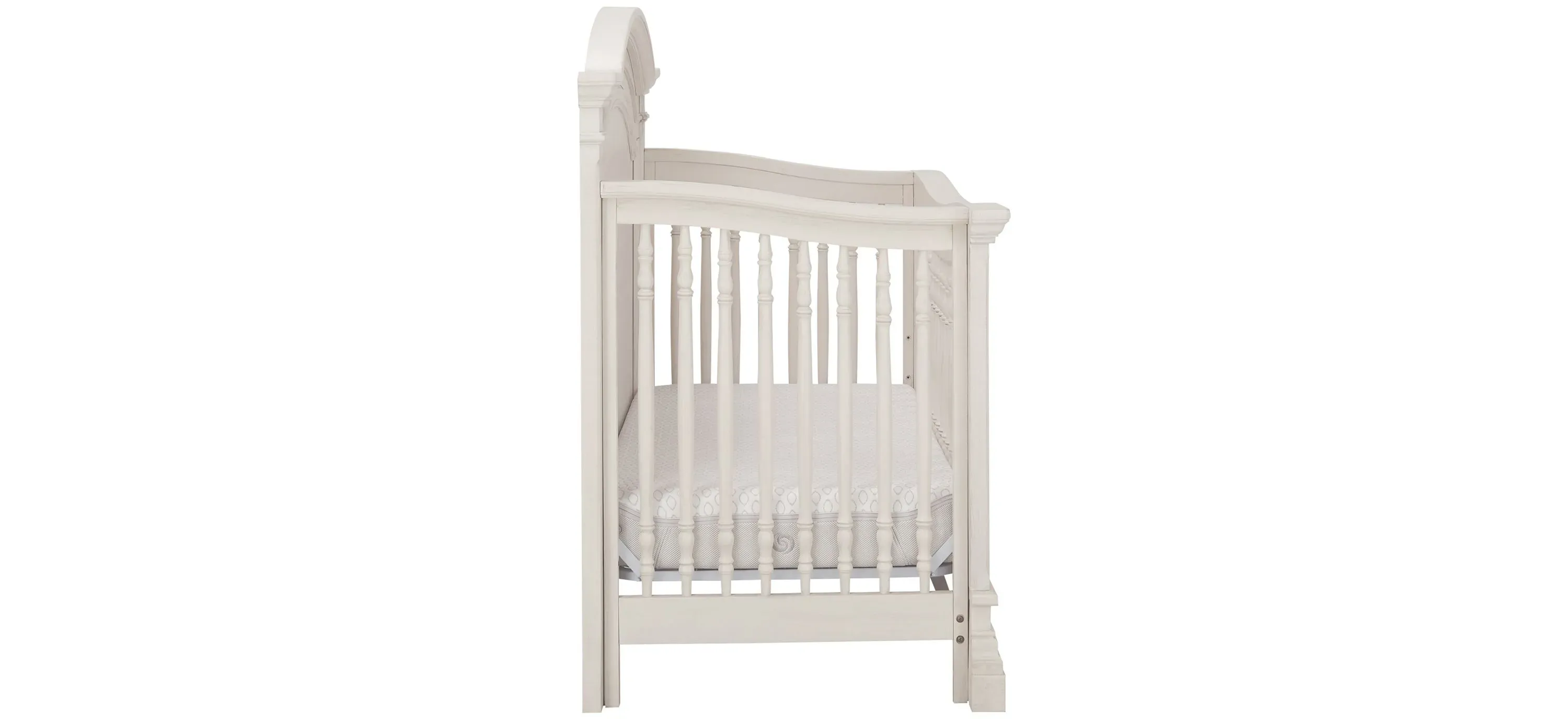 Bella Convertible Crib with Conversion Rails
