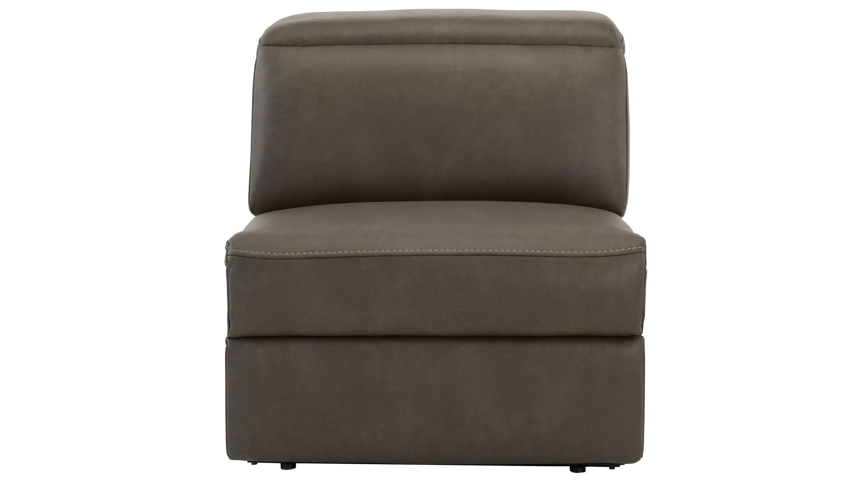Orion Armless Dual Power Recliner w/ Speaker Headrest | Raymour