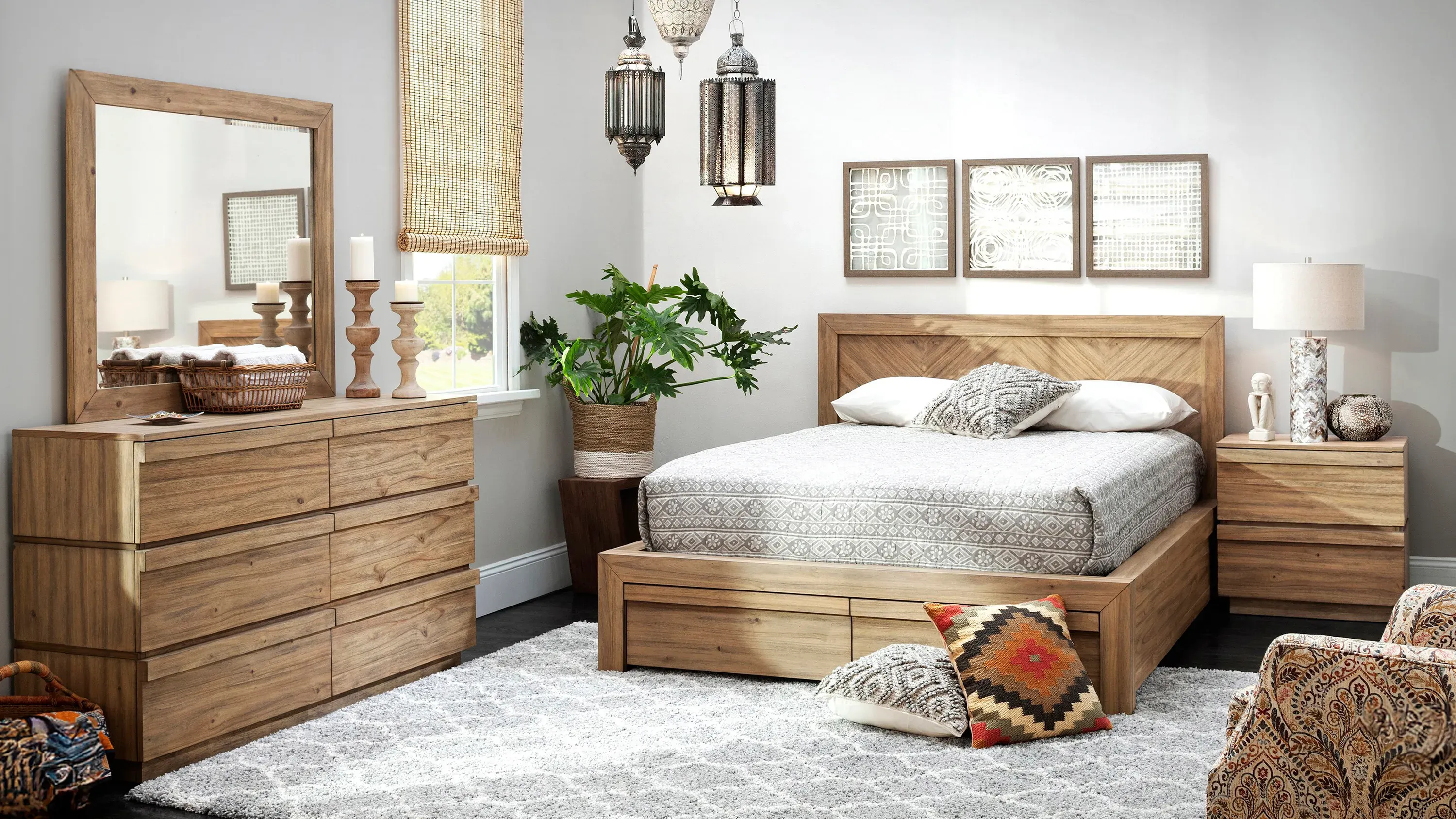 Playa Platform Storage Bed