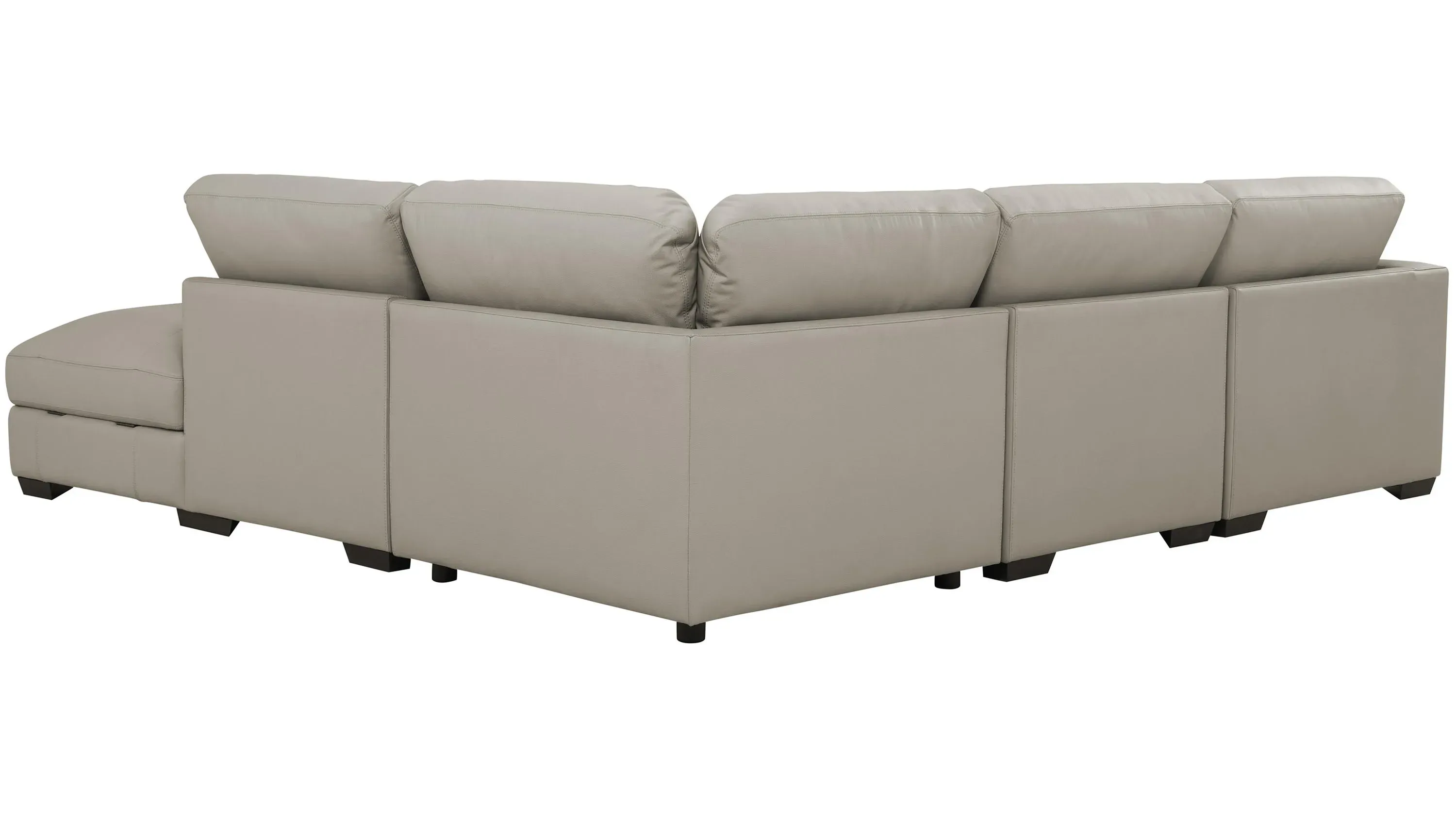 Oaklynn Leather 4-pc. Sectional