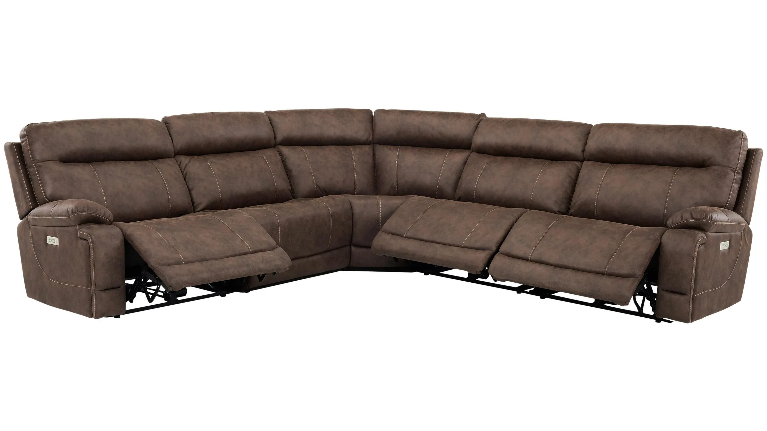 Gates 5-pc. Dual Power Sectional | Raymour & Flanigan
