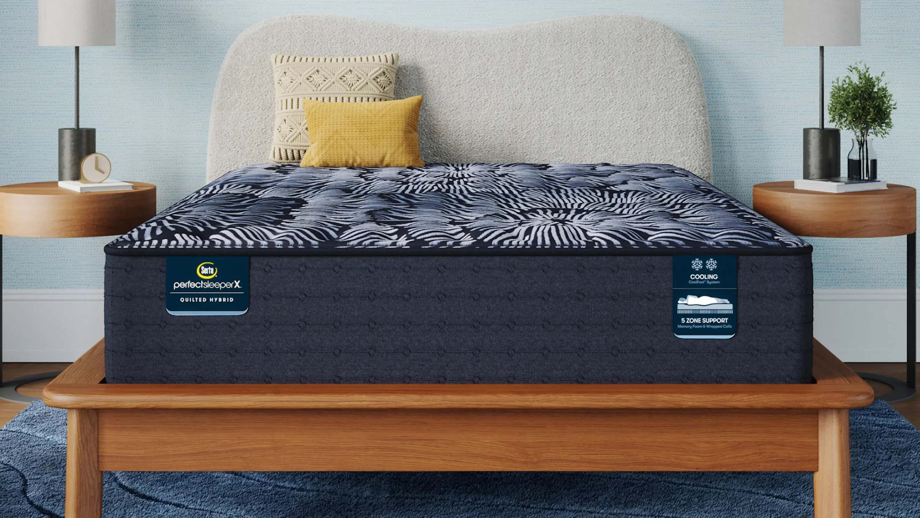 Serta Perfect Sleeper X Knox 13.5" Hybrid Firm Mattress - Thumbnail 3