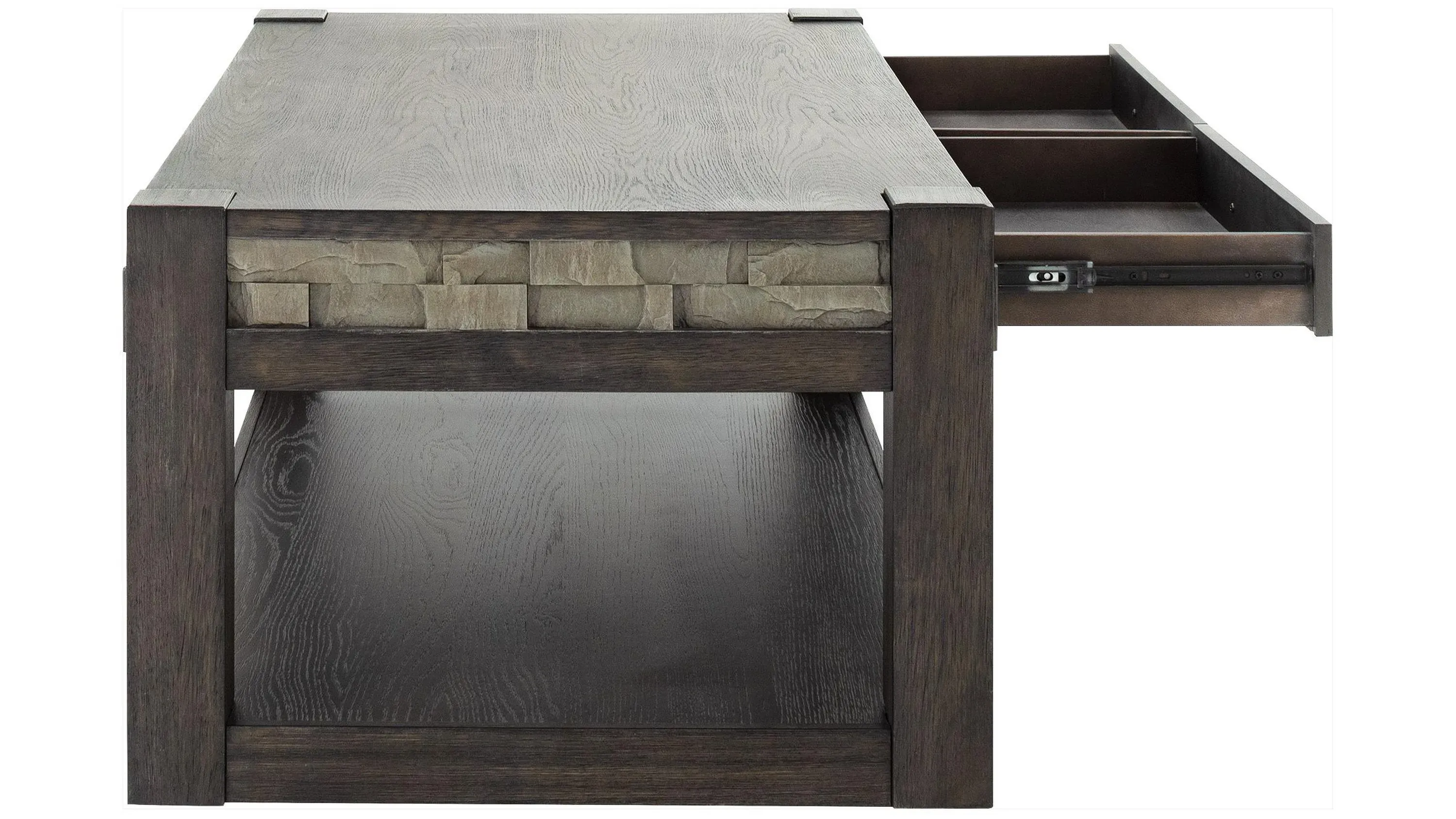 Rockwell Rectangular Storage Cocktail Table